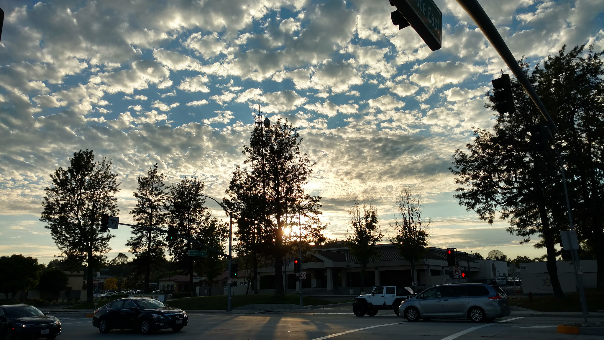 Motorola Moto X Style sample photo. Dusky clouds photography