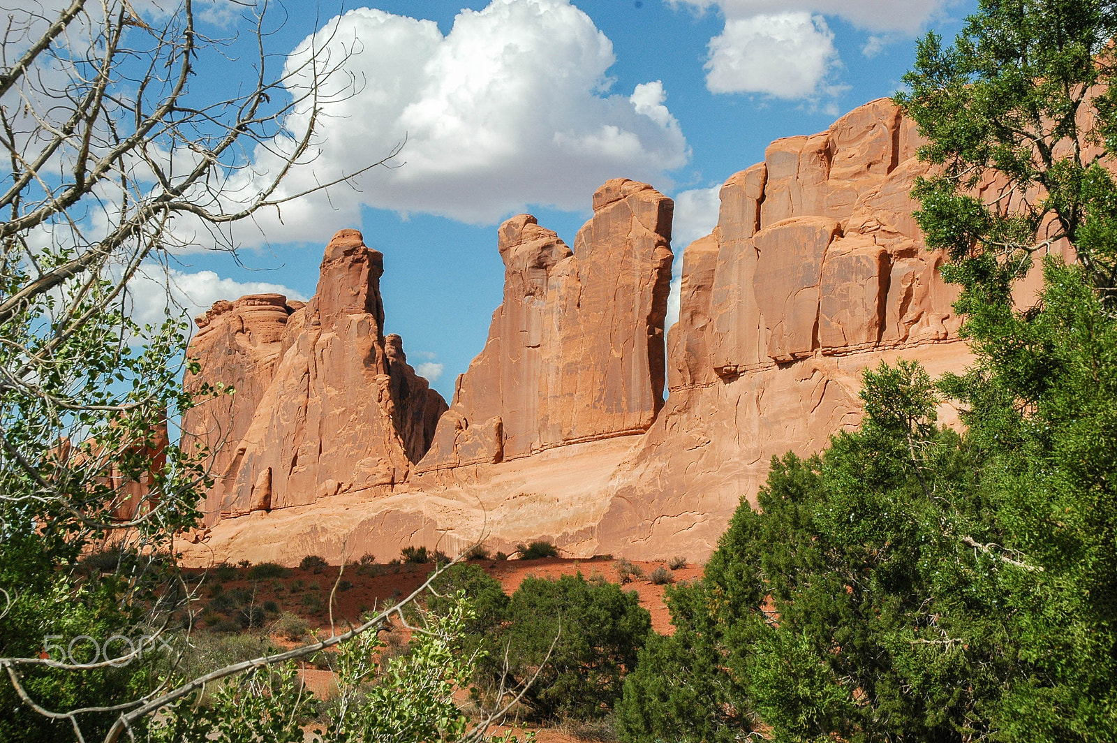 Nikon D70 sample photo. Arches national park (usa) photography