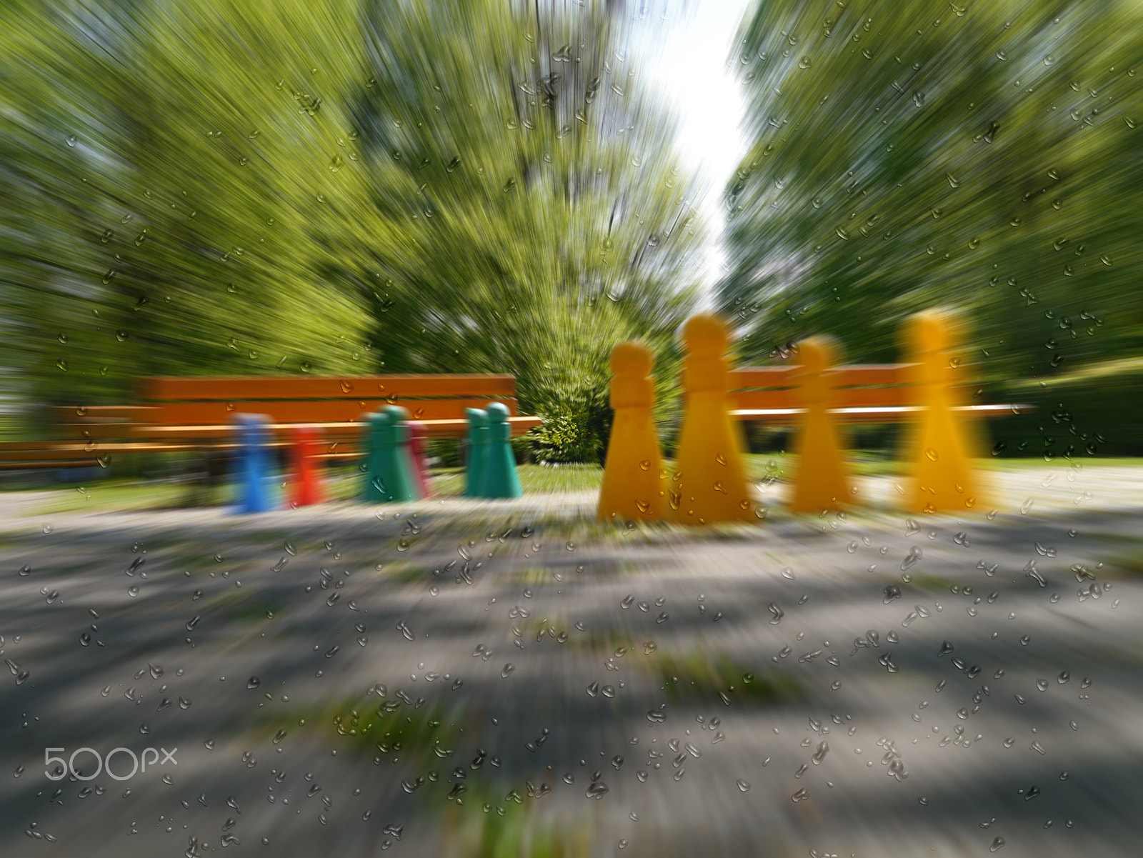 Panasonic Lumix DMC-G3 sample photo. Raindrop play photography