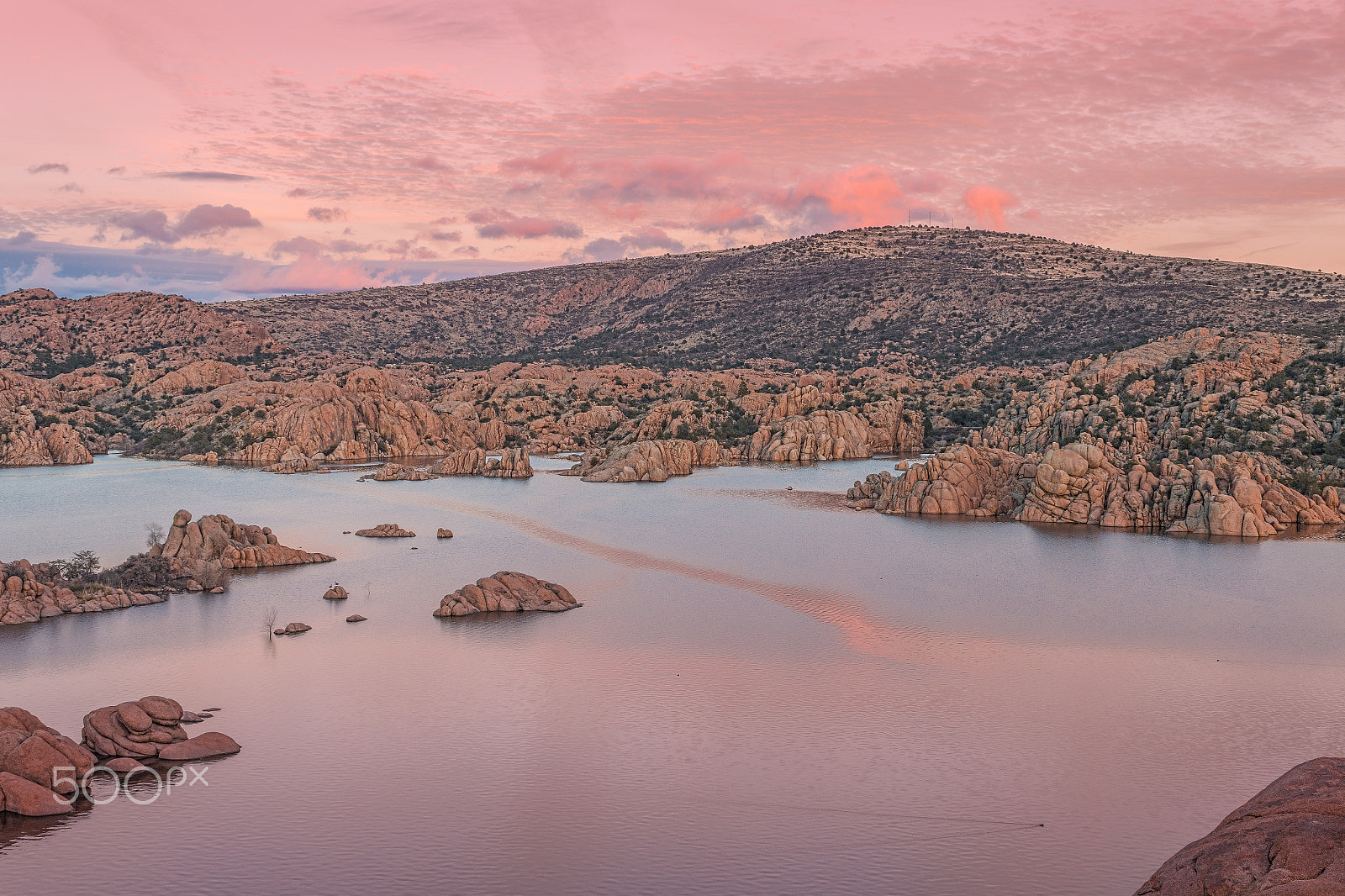 Canon EF-S 18-55mm F3.5-5.6 IS sample photo. Watson lake at sunset photography