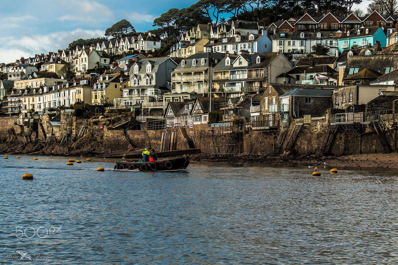 Canon EOS 70D + Canon EF-S 18-55mm F3.5-5.6 III sample photo. Fowey harbour. photography