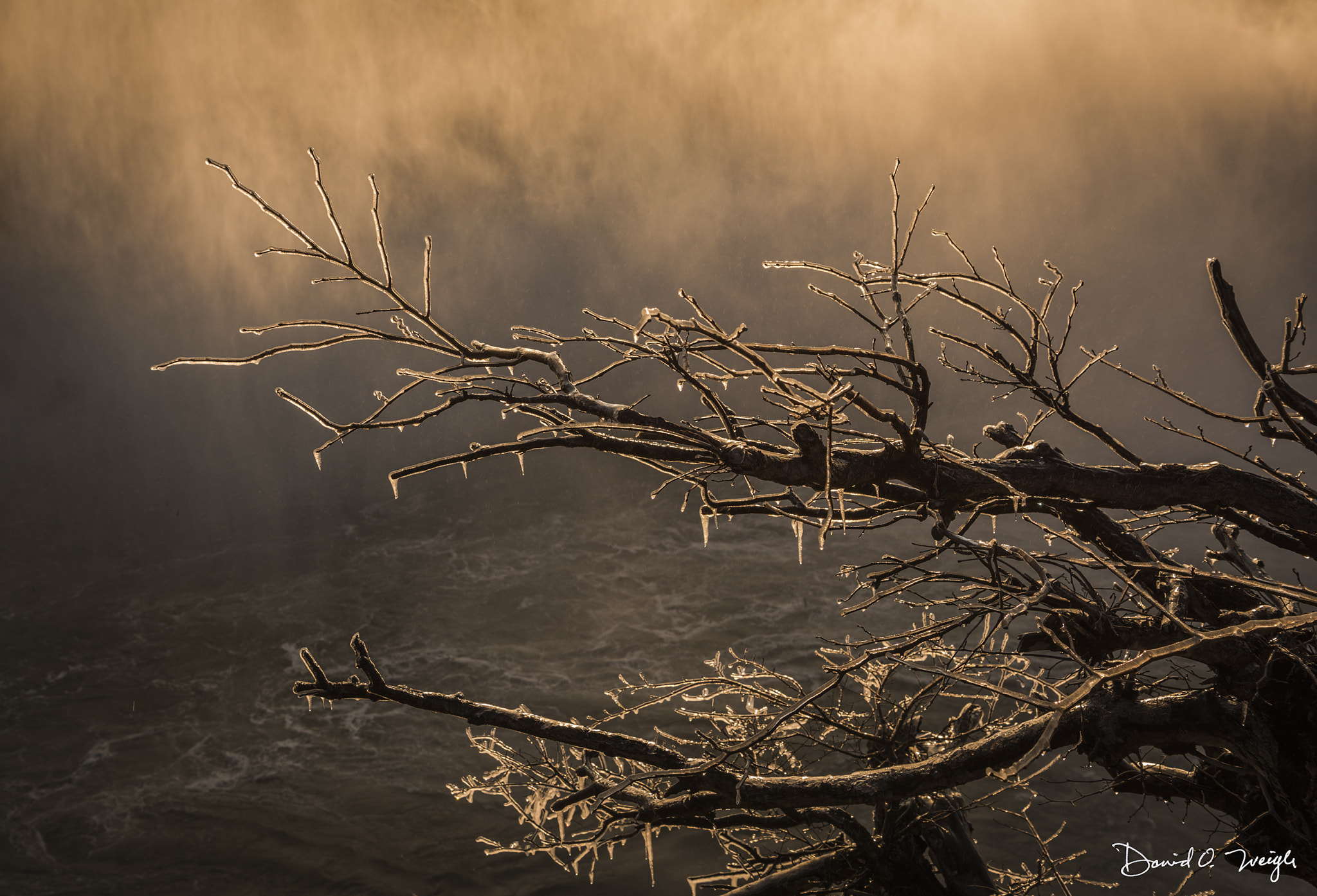 Nikon D810 sample photo. Niagara in winter photography