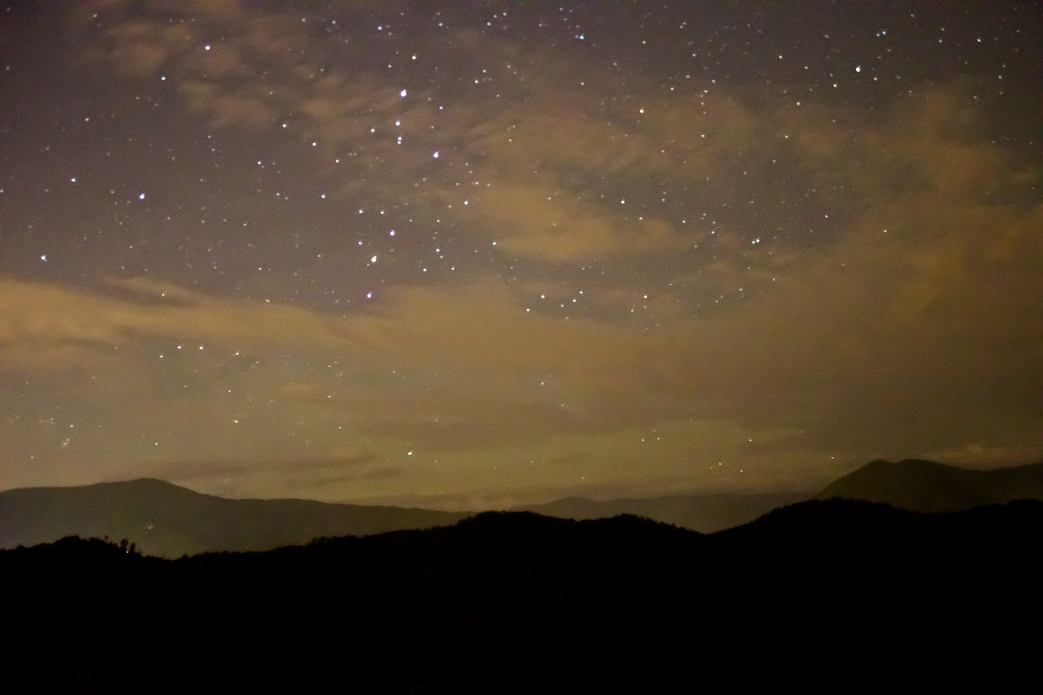 Canon EF-S 18-55mm F3.5-5.6 IS sample photo. Smoky mountain nights photography
