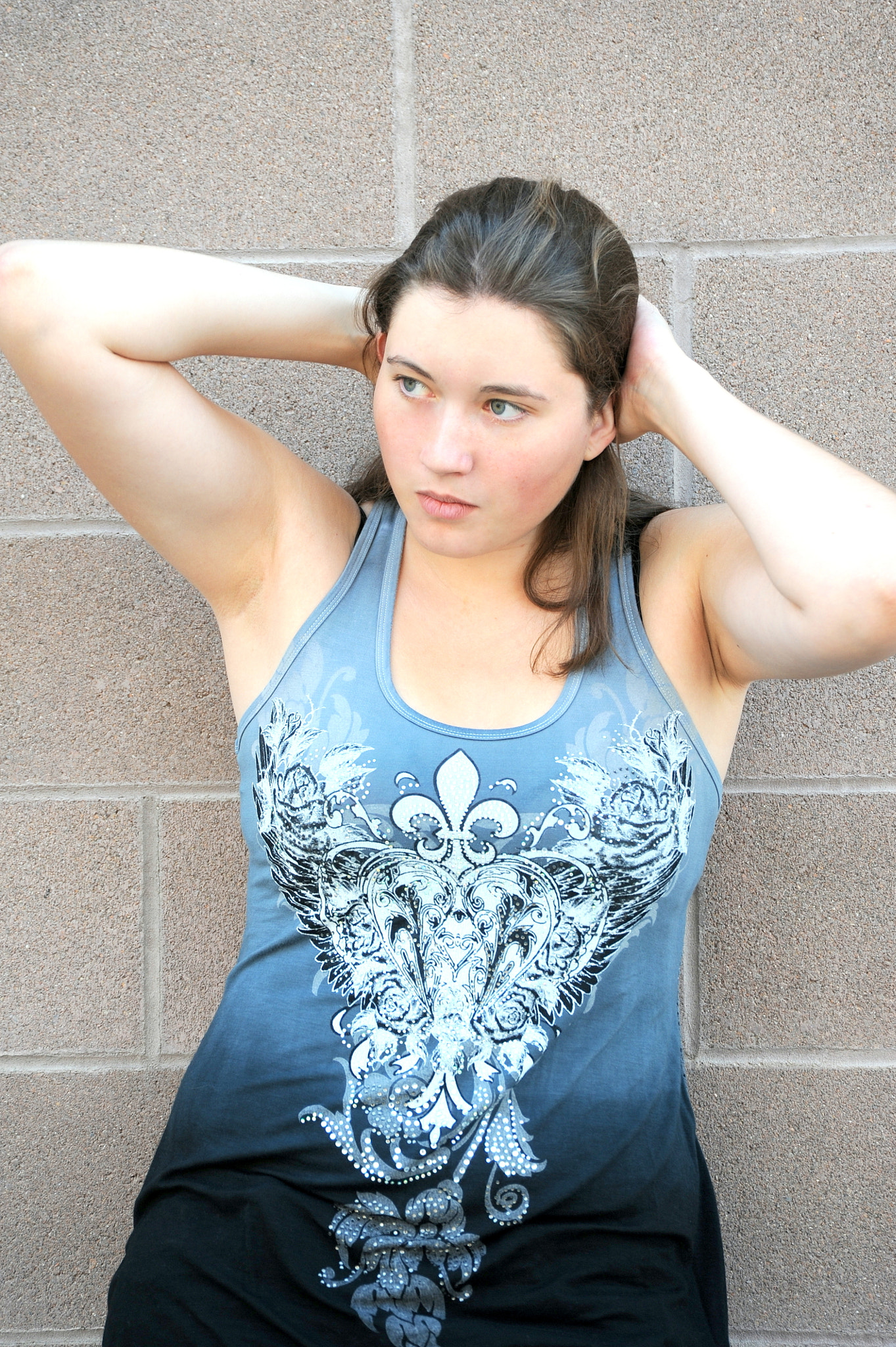 Nikon D3 sample photo. Female beauty. photography