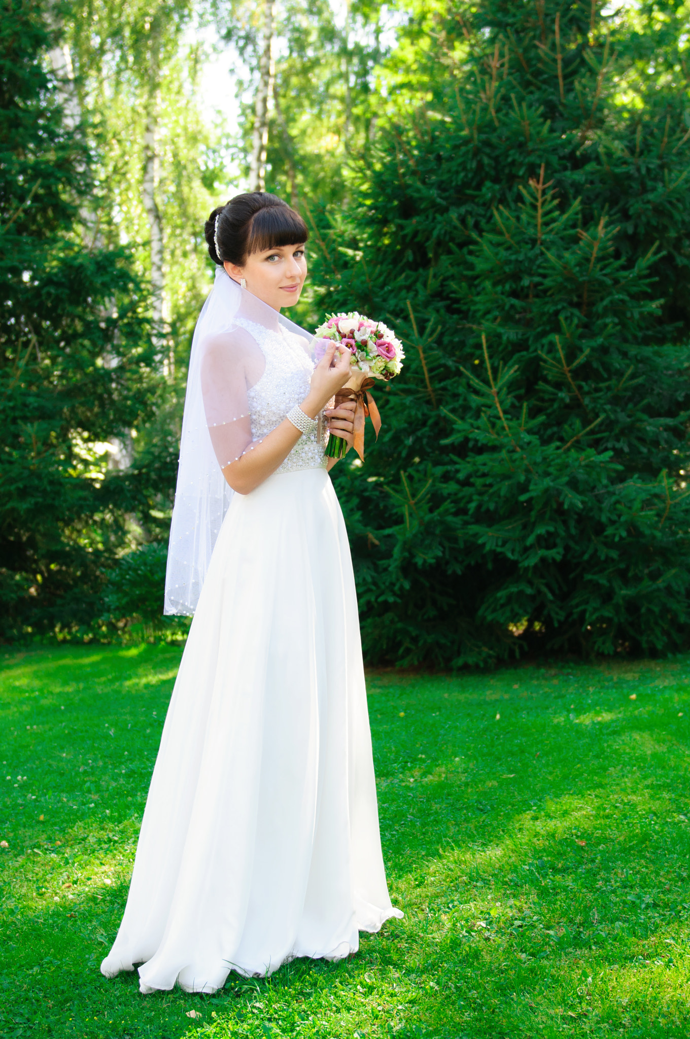 Nikon AF-S Nikkor 24-70mm F2.8G ED sample photo. Bride photography