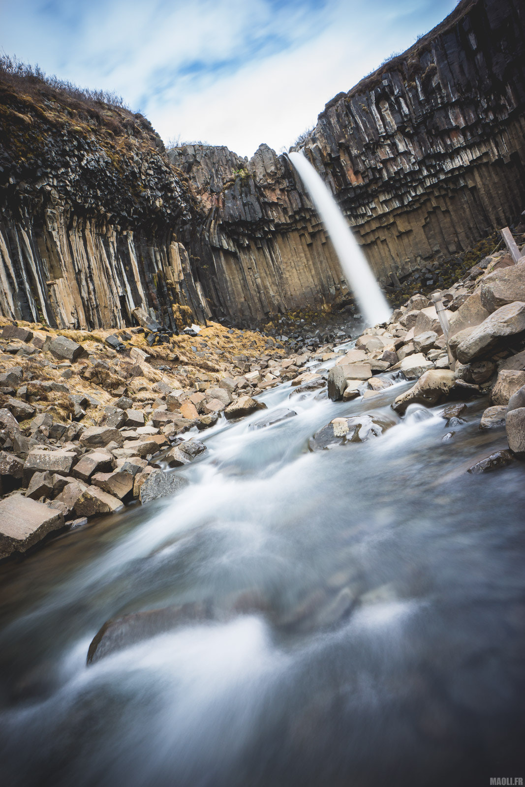 Sony Alpha NEX-7 + Sony E 10-18mm F4 OSS sample photo. La cascade svartifoss photography