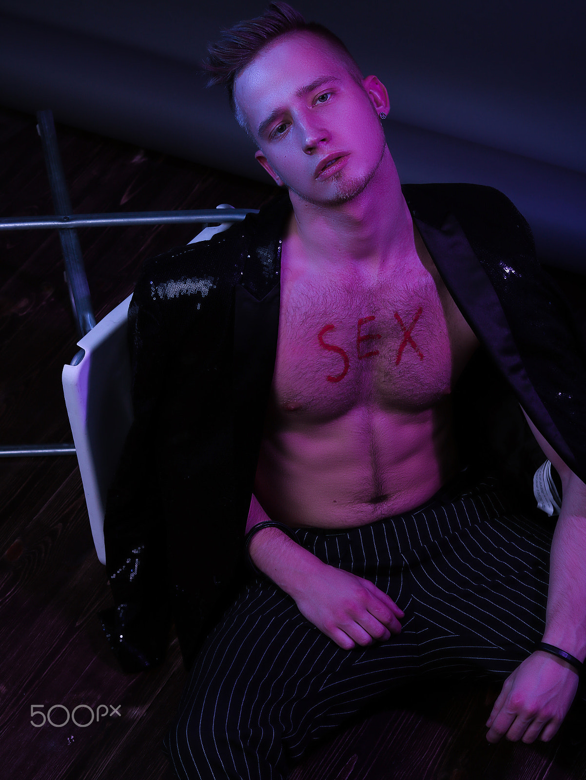 Canon EOS 760D (EOS Rebel T6s / EOS 8000D) + Canon EF 50mm F1.8 STM sample photo. Neon x sex photography