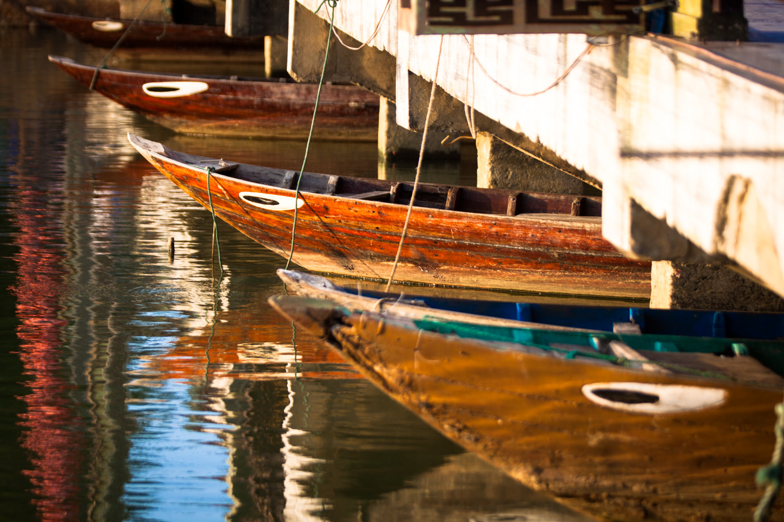 Canon EF 70-200mm F2.8L IS II USM sample photo. Traditional fishing boats photography