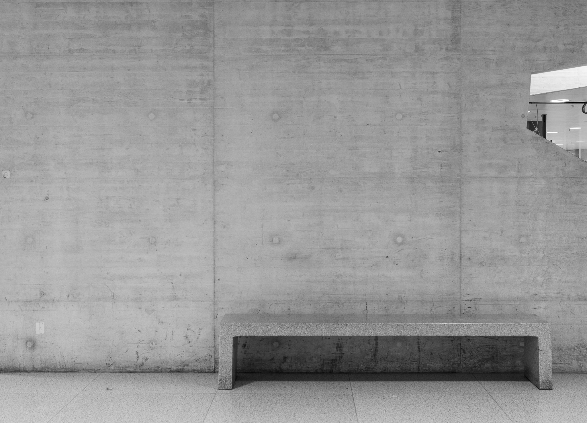 Panasonic Leica DG Summilux 25mm F1.4 II ASPH sample photo. Concrete sofa photography