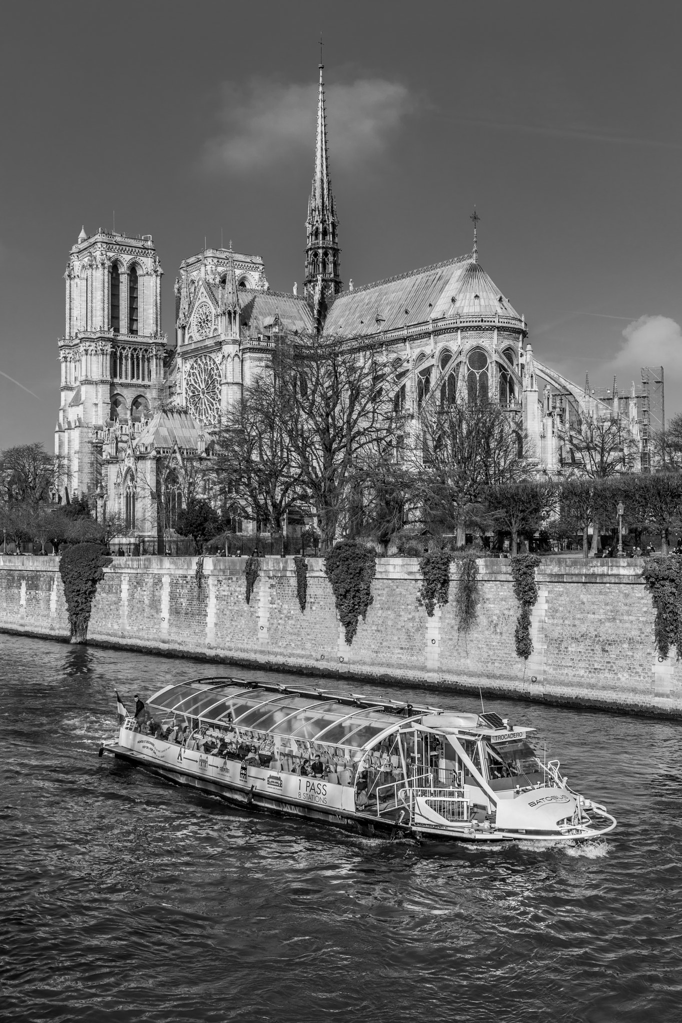Canon EF 24-70mm F4L IS USM sample photo. Cathédrale notre-dame de paris photography