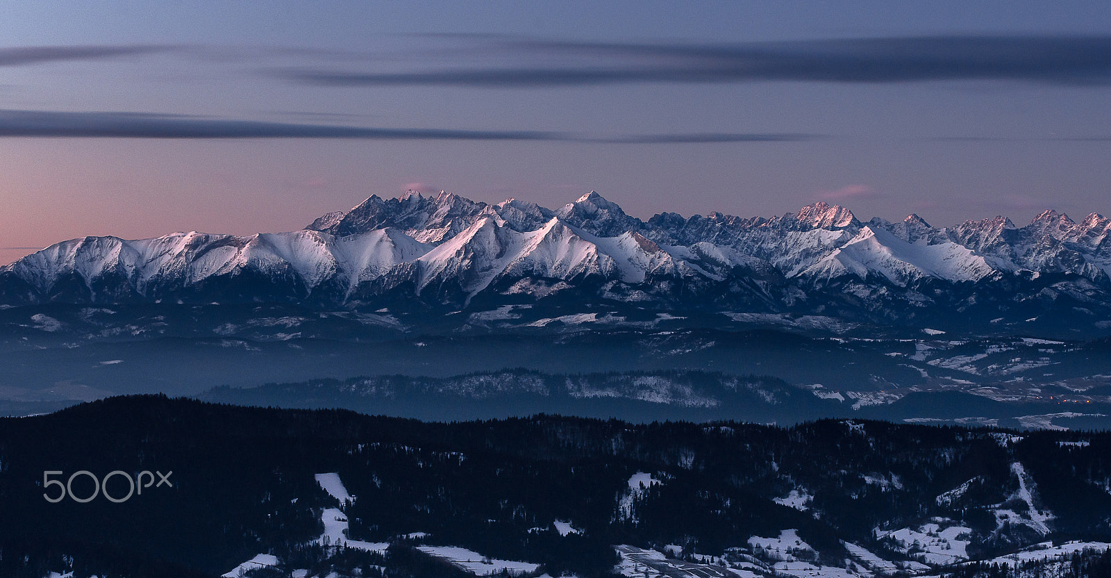 Pentax K-5 II sample photo. Panorama of tatra mountains..... photography