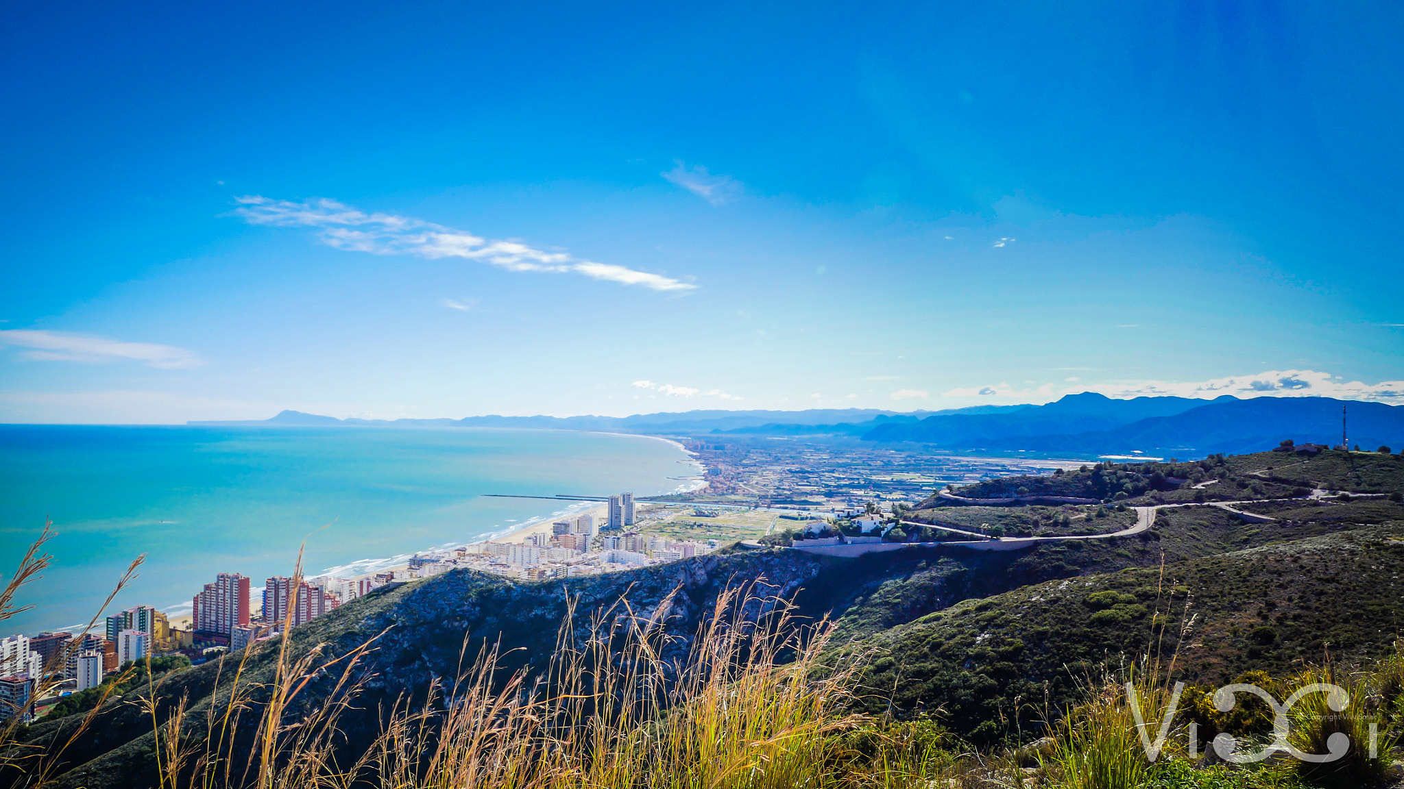 LUMIX G VARIO 12-60/F3.5-5.6 sample photo. Mediterranean coast landscape of the south photography