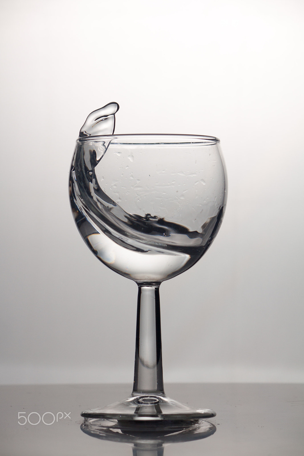 Canon EF-S 55-250mm F4-5.6 IS II sample photo. A glass of water photography