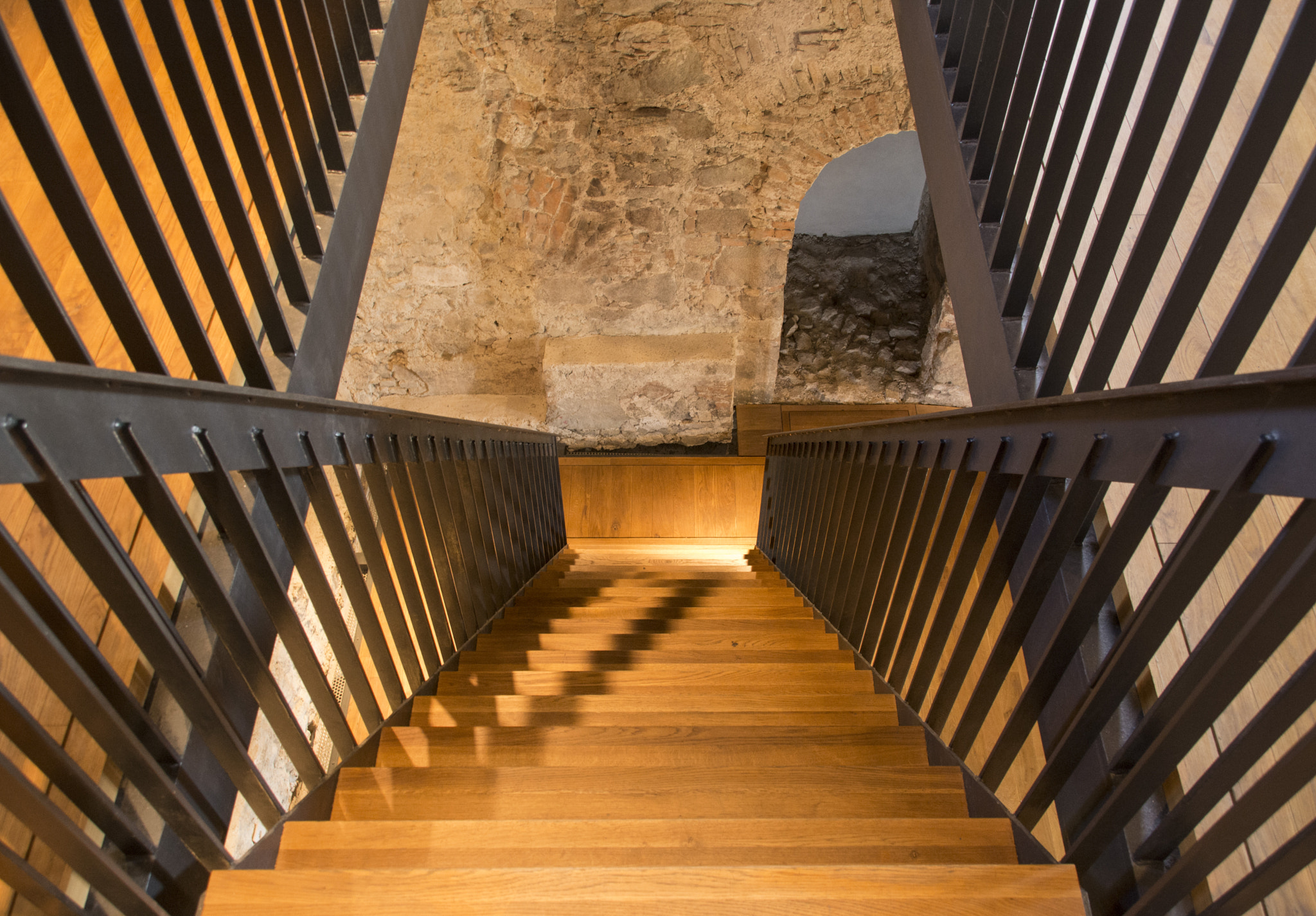 Sigma 18-250mm F3.5-6.3 DC Macro OS HSM sample photo. Bratislava castle stairs photography