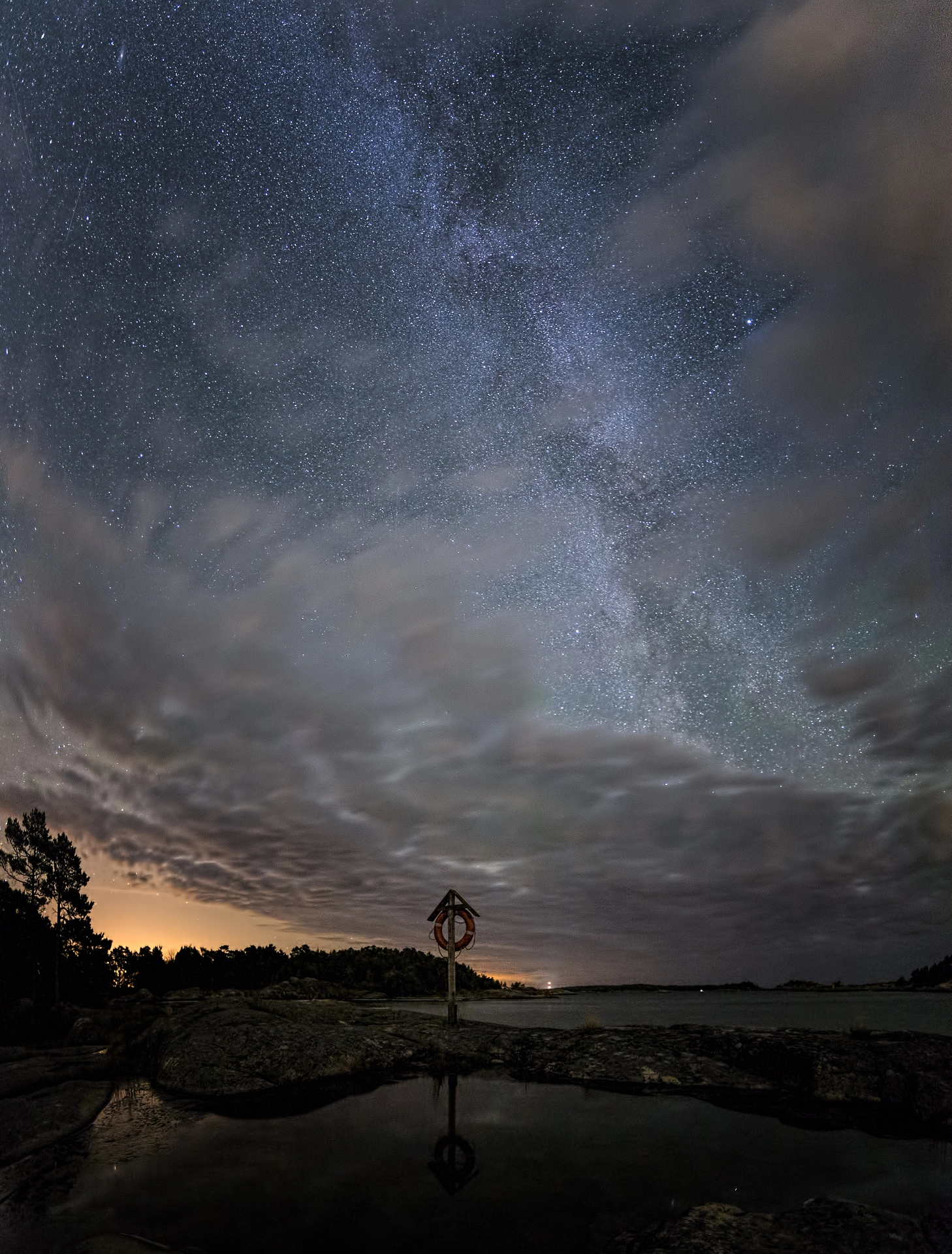 Canon EOS 6D + Canon EF 14mm F2.8L II USM sample photo. The cloudy milky way photography