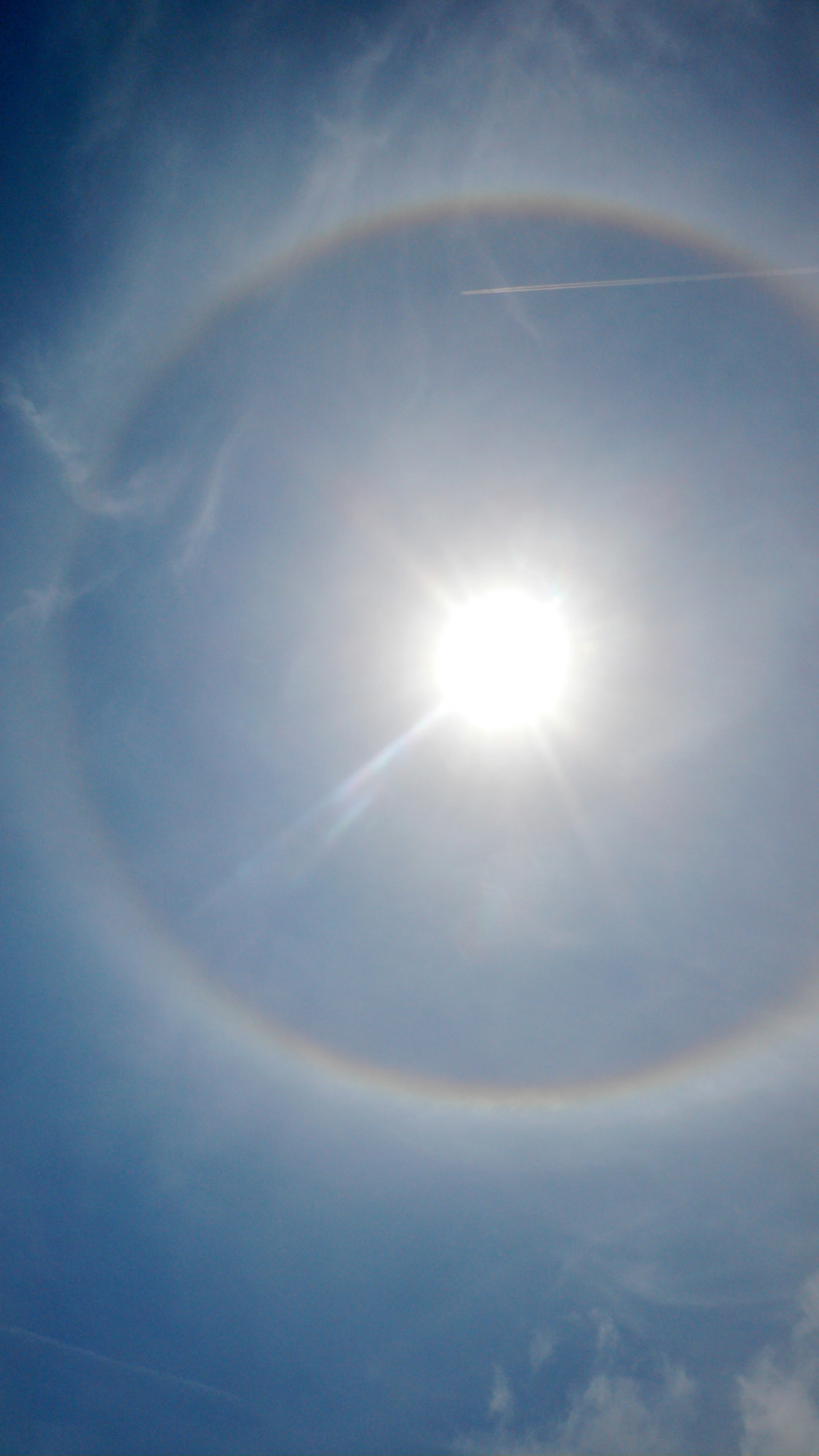 Panasonic DMC-LX1 sample photo. Solar halo photography