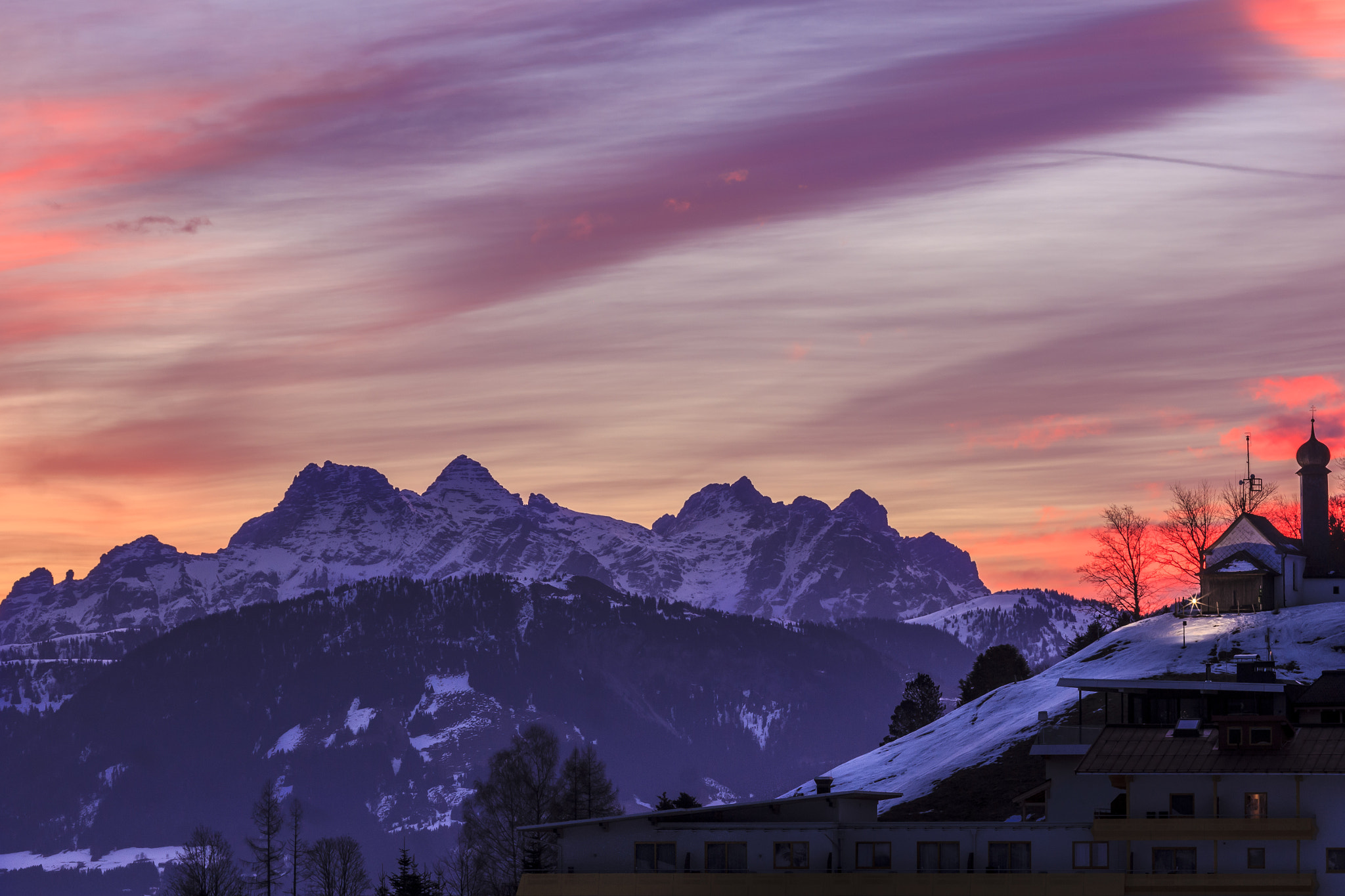Sigma 105mm F2.8 EX DG Macro sample photo. Alps - early morning photography