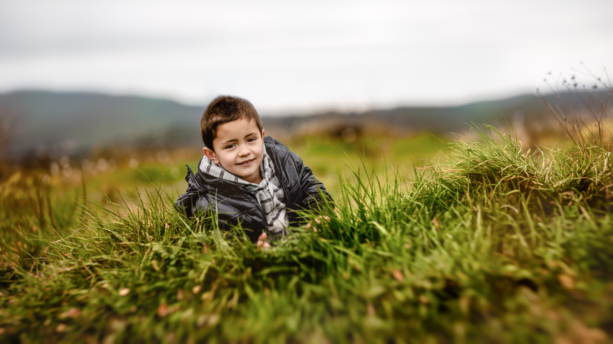 Sigma 105mm F2.8 EX DG Macro sample photo. Happy boy photography