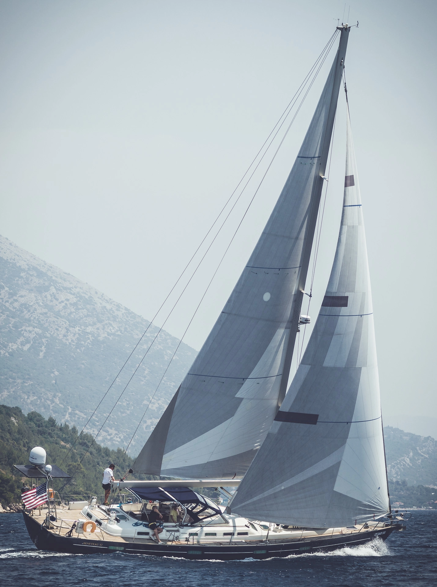 Minolta AF 70-210mm F4 Macro sample photo. Beneteau photography