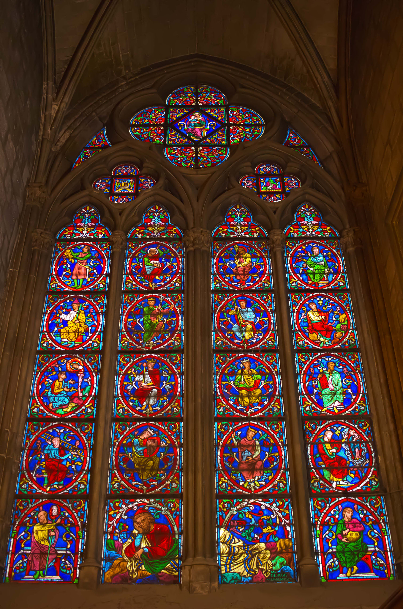 Canon EOS 100D (EOS Rebel SL1 / EOS Kiss X7) + Canon EF-S 24mm F2.8 STM sample photo. Stained glass photography