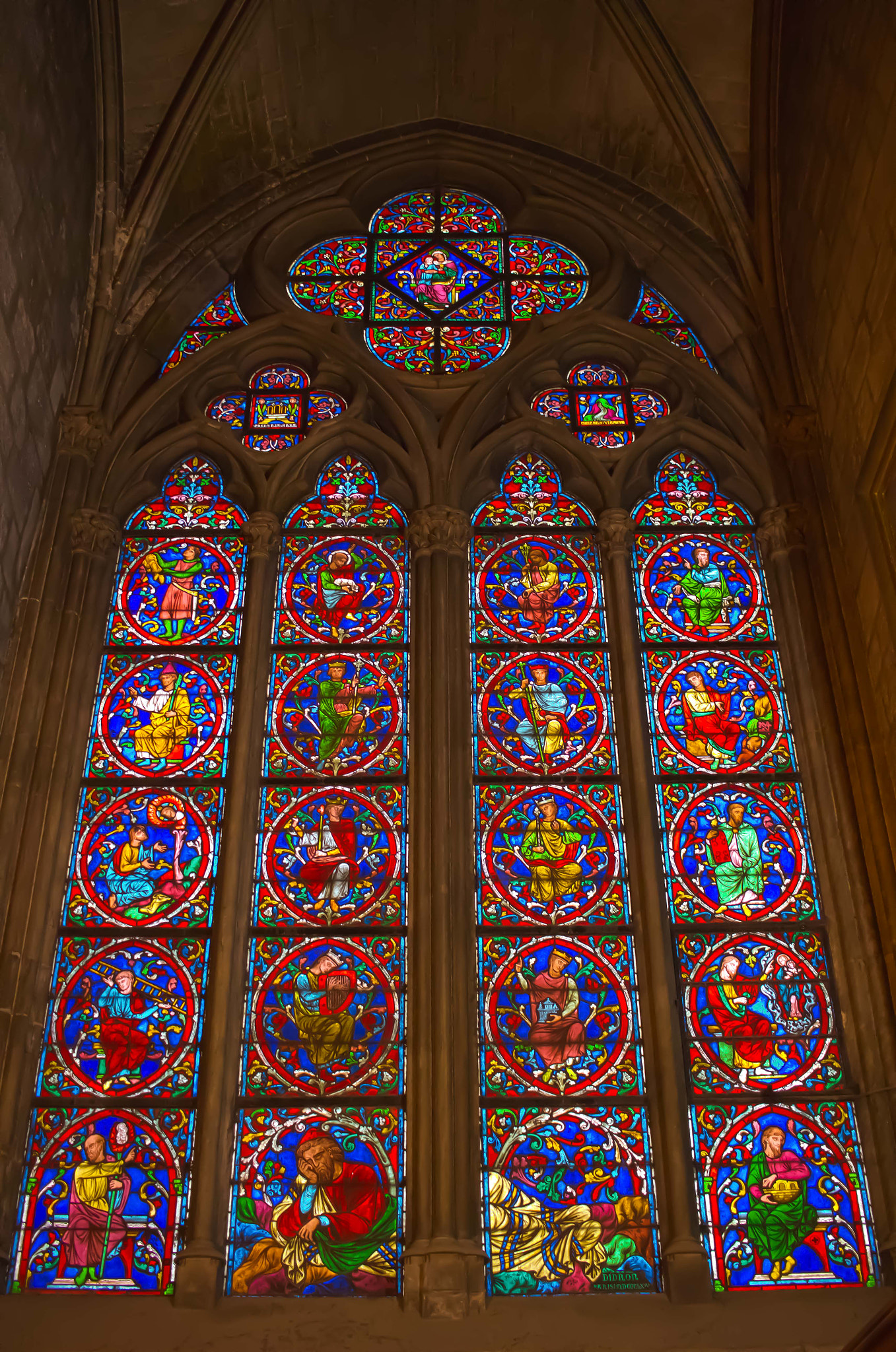 Canon EOS 100D (EOS Rebel SL1 / EOS Kiss X7) sample photo. Stained glass photography
