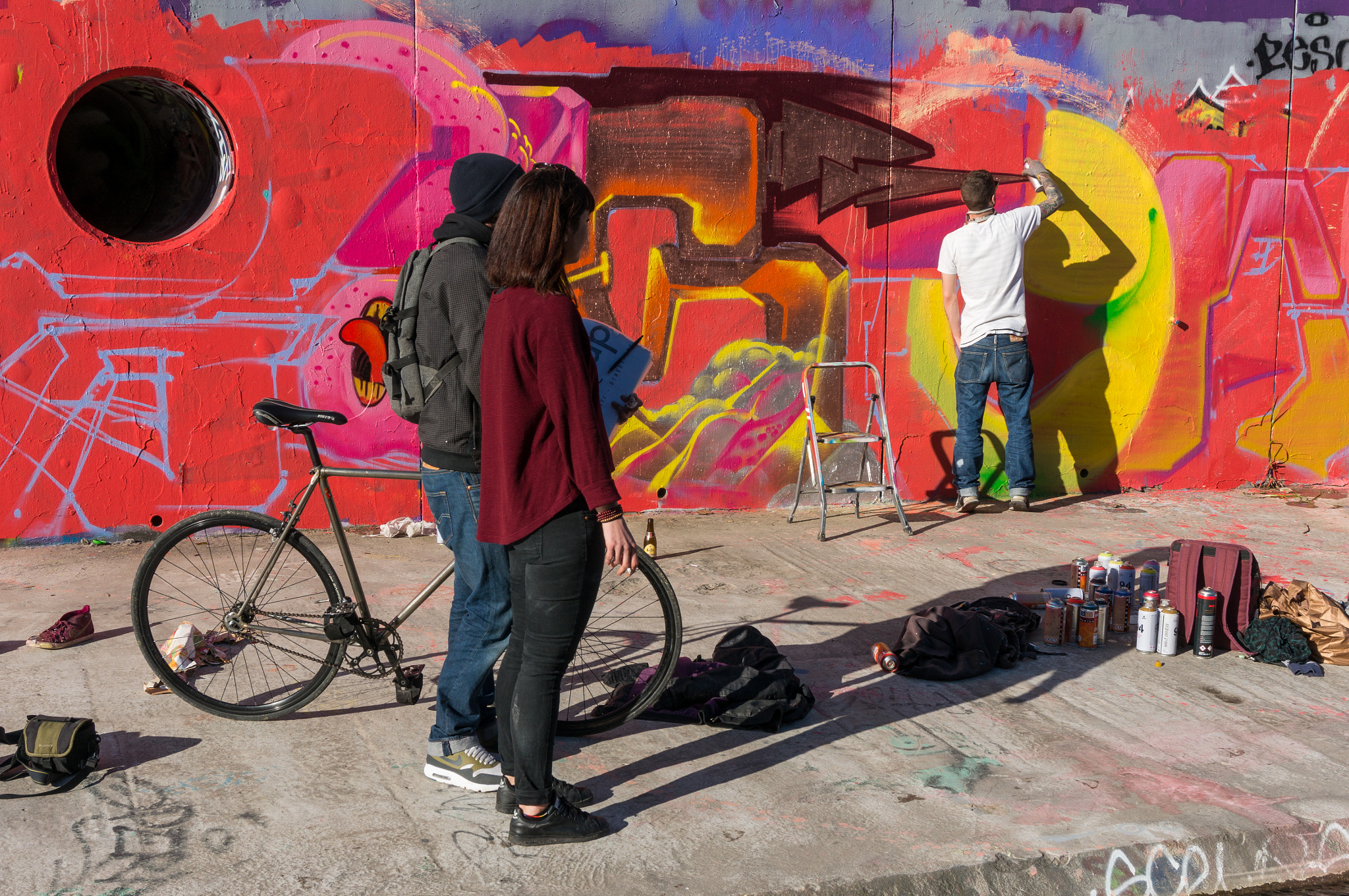 Sony Alpha NEX-5R sample photo. Street art photography
