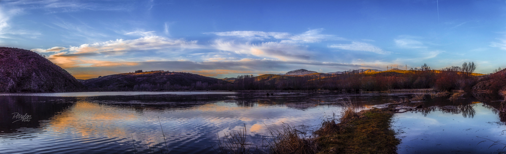 Tamron 16-300mm F3.5-6.3 Di II VC PZD Macro sample photo. Embalse de selga de ordás 6 img pano photography