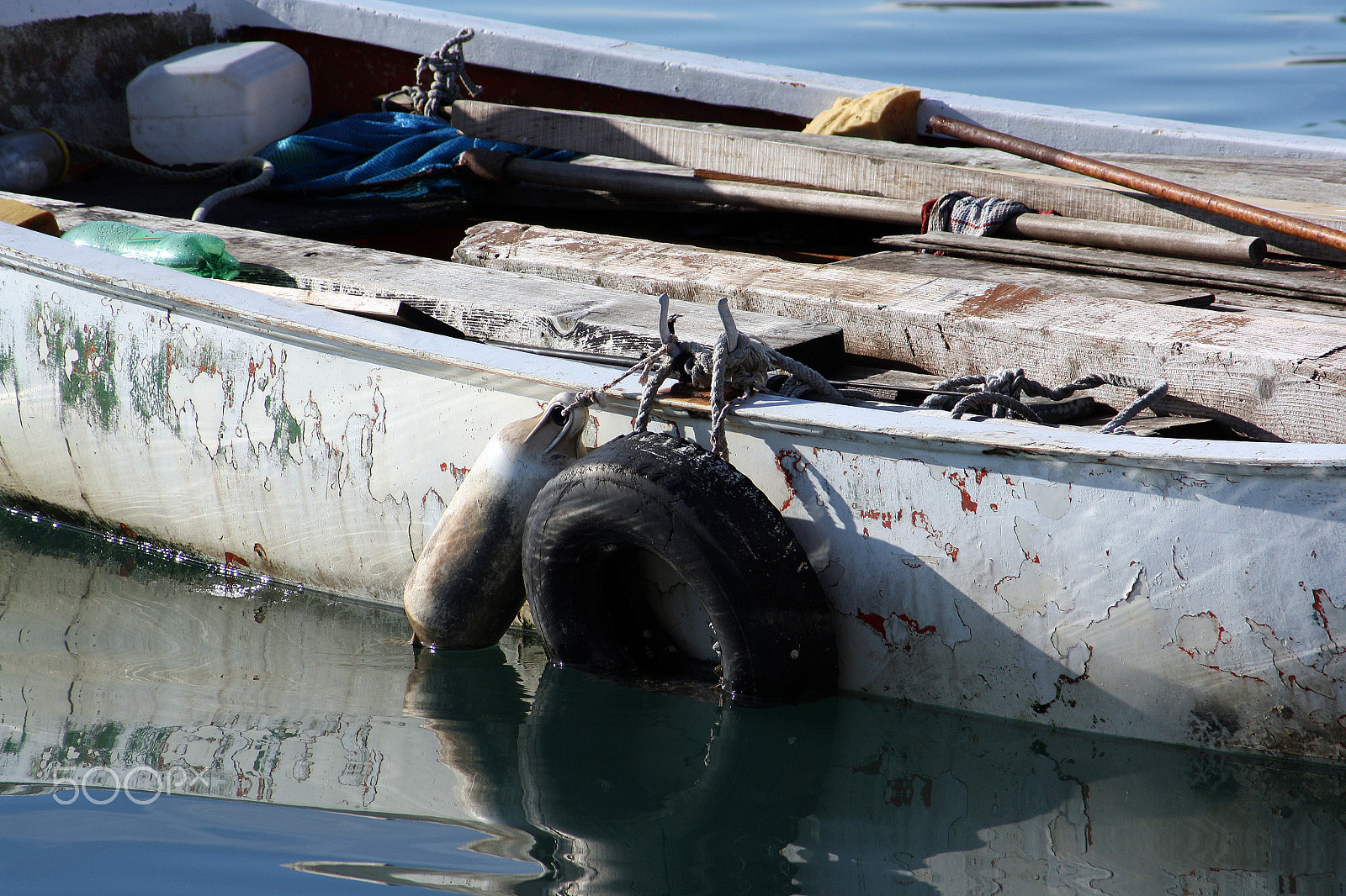 Canon EF 55-200mm F4.5-5.6 II USM sample photo. Old boat photography