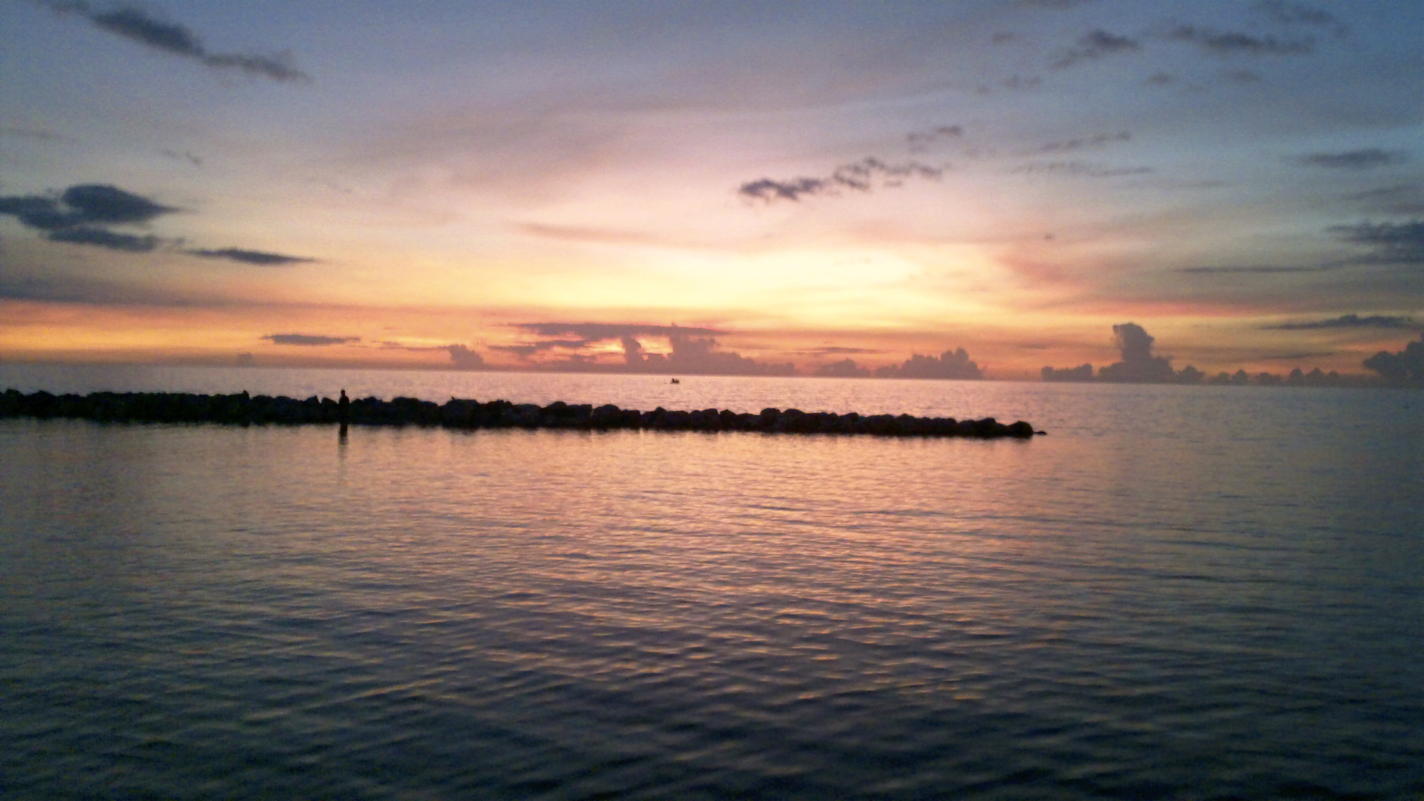 Kodak PLAYSPORT VIDEO CAMERA, ZX3 sample photo. Sunset view in montego bay photography