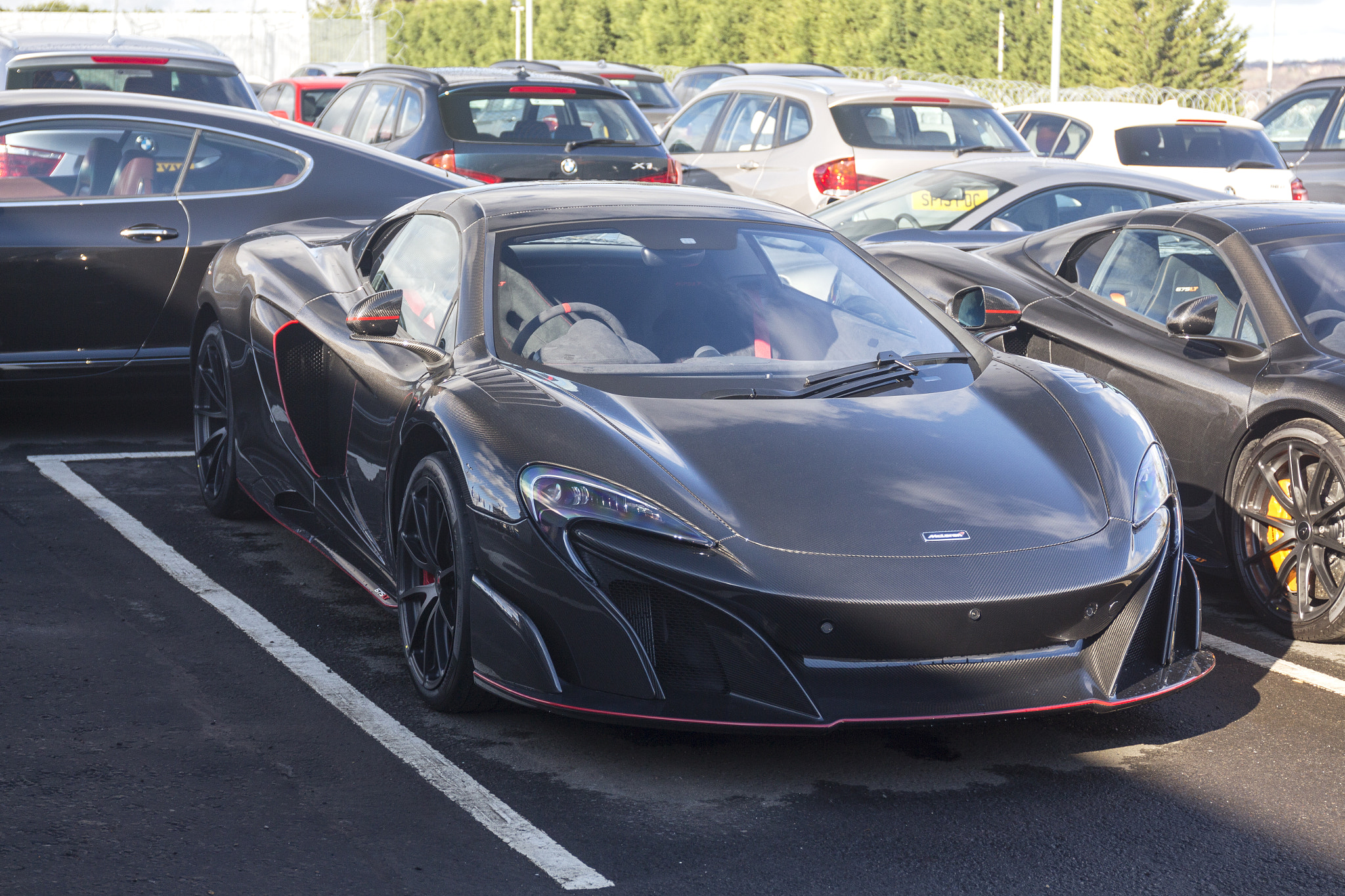 Canon EF 24-70mm F4L IS USM sample photo. Mclaren 675lt carbon series photography