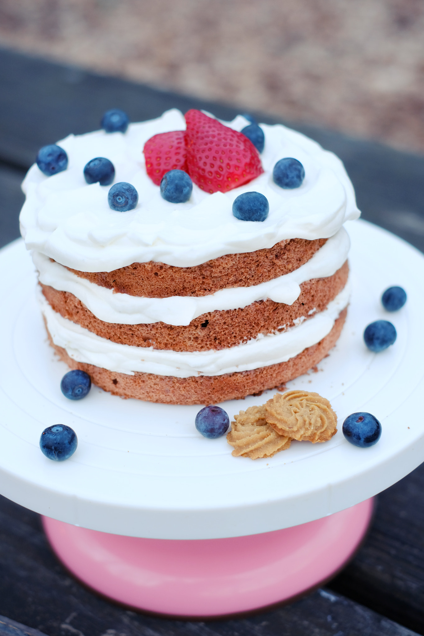 Fujifilm X-T2 + Fujifilm XF 35mm F1.4 R sample photo. Naked cake photography