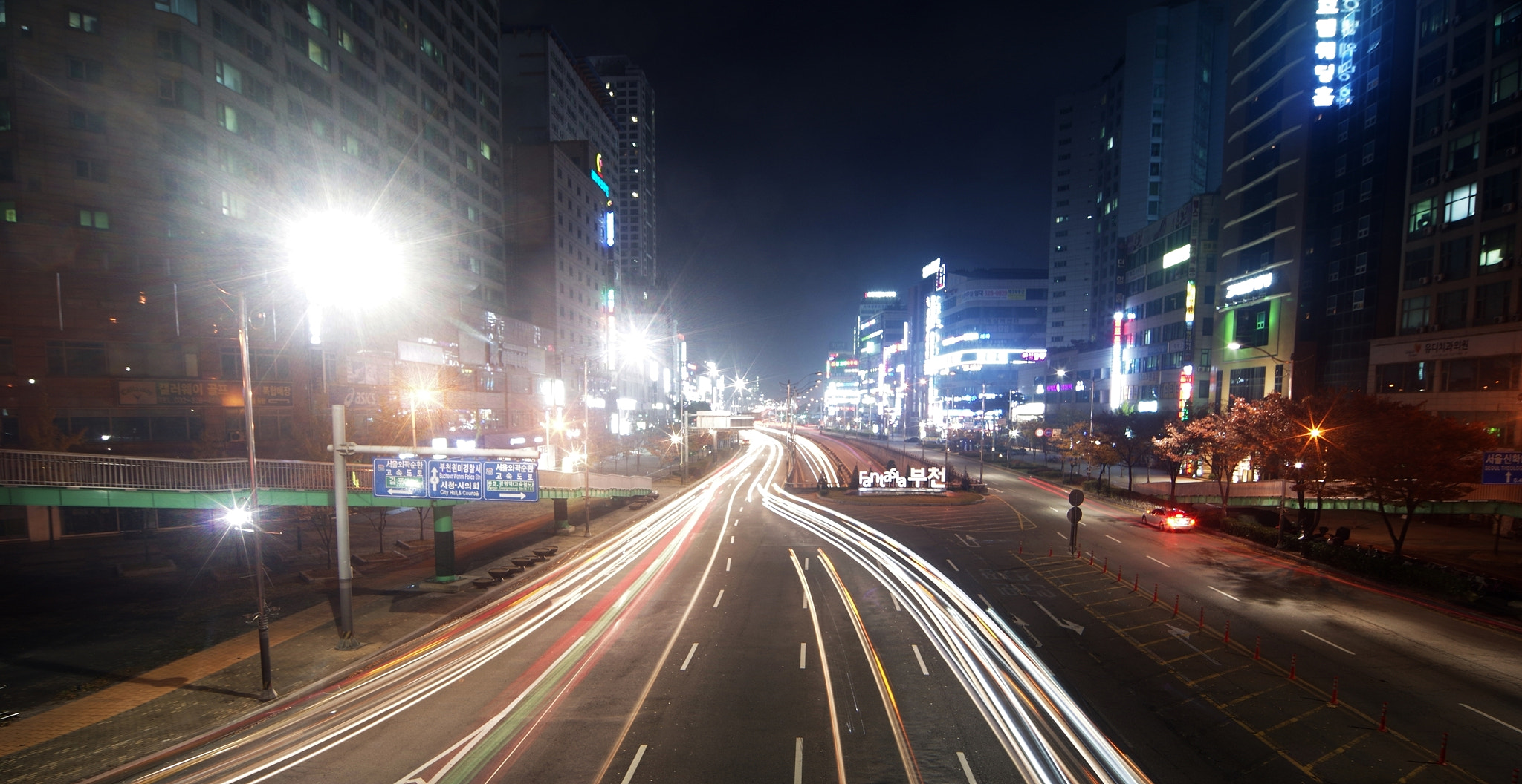 Pentax K-3 sample photo. Highway_nighttracking photography