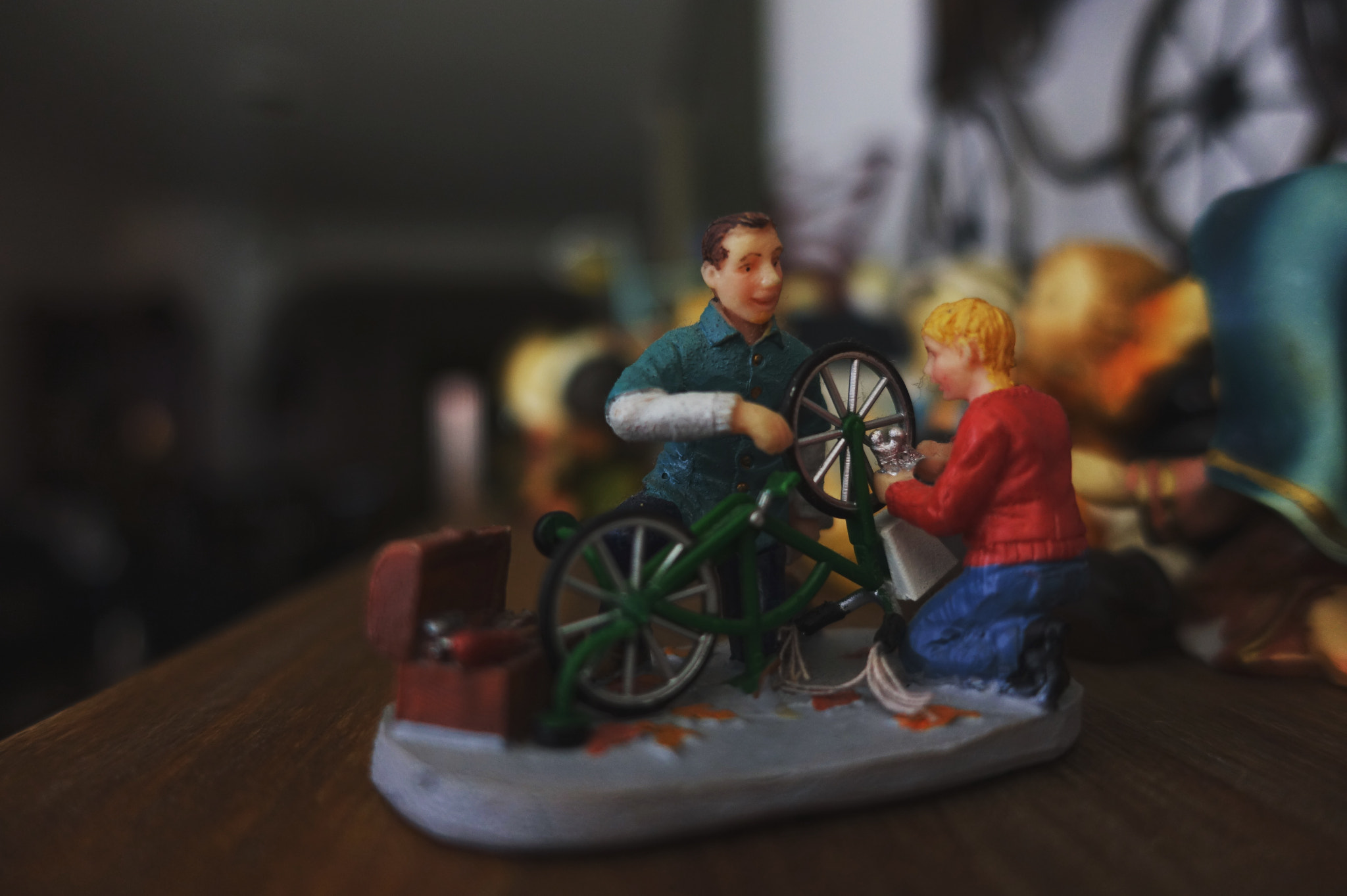 Sony Cyber-shot DSC-RX100 IV + Sony 24-70mm F1.8-2.8 sample photo. Toy bike photography