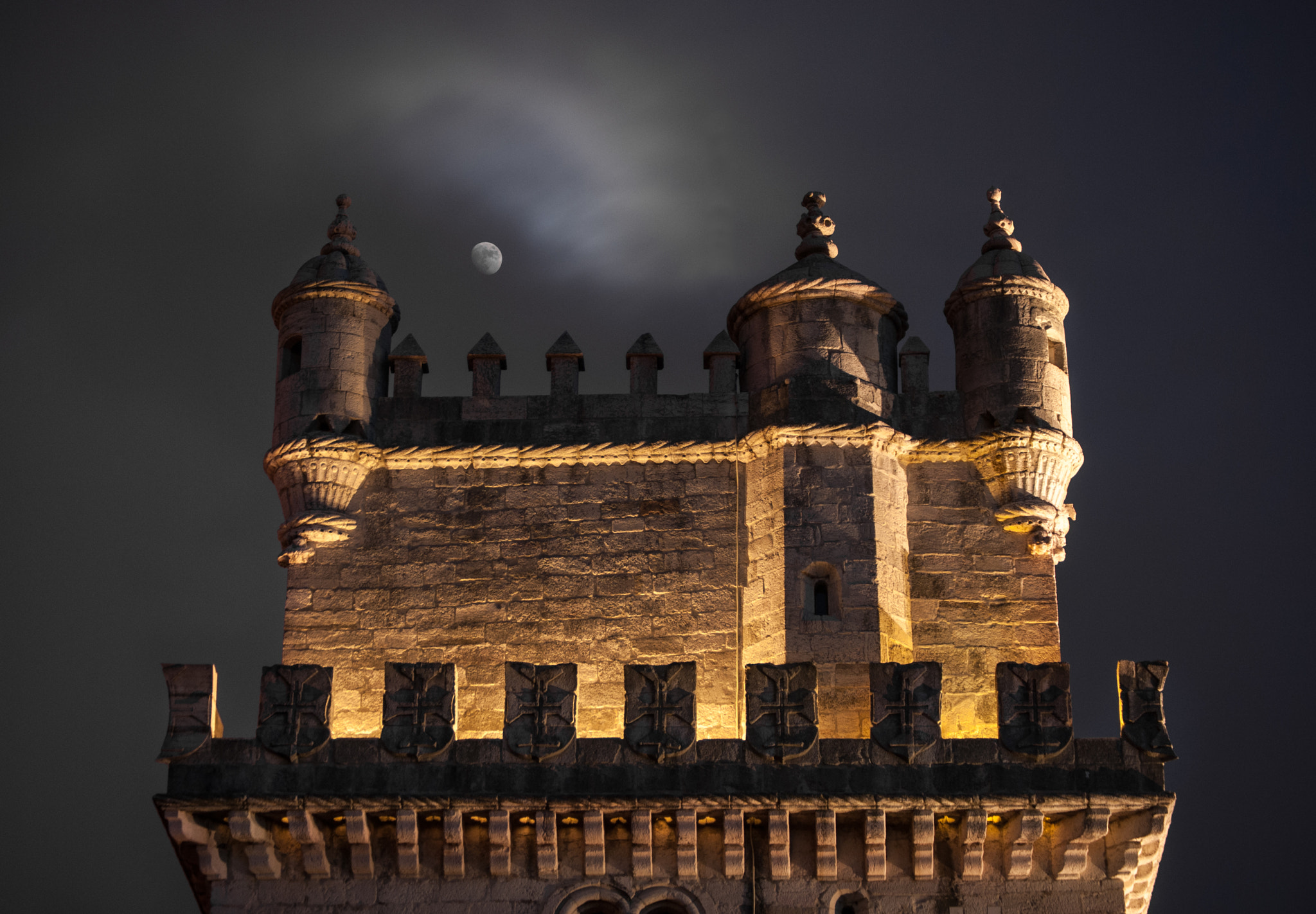Nikon D60 sample photo. Belem tower photography
