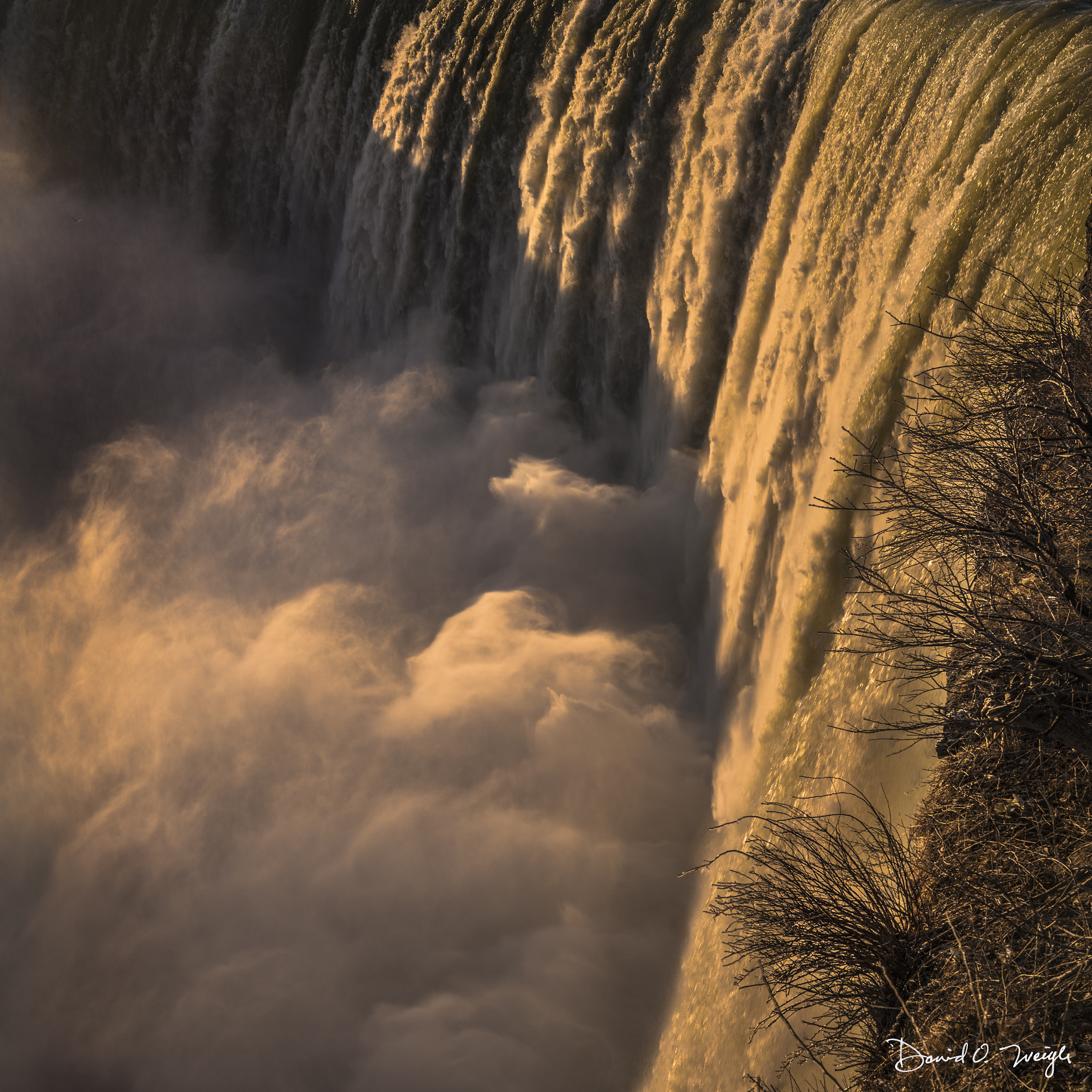 Nikon D810 sample photo. Niagara falls mist photography