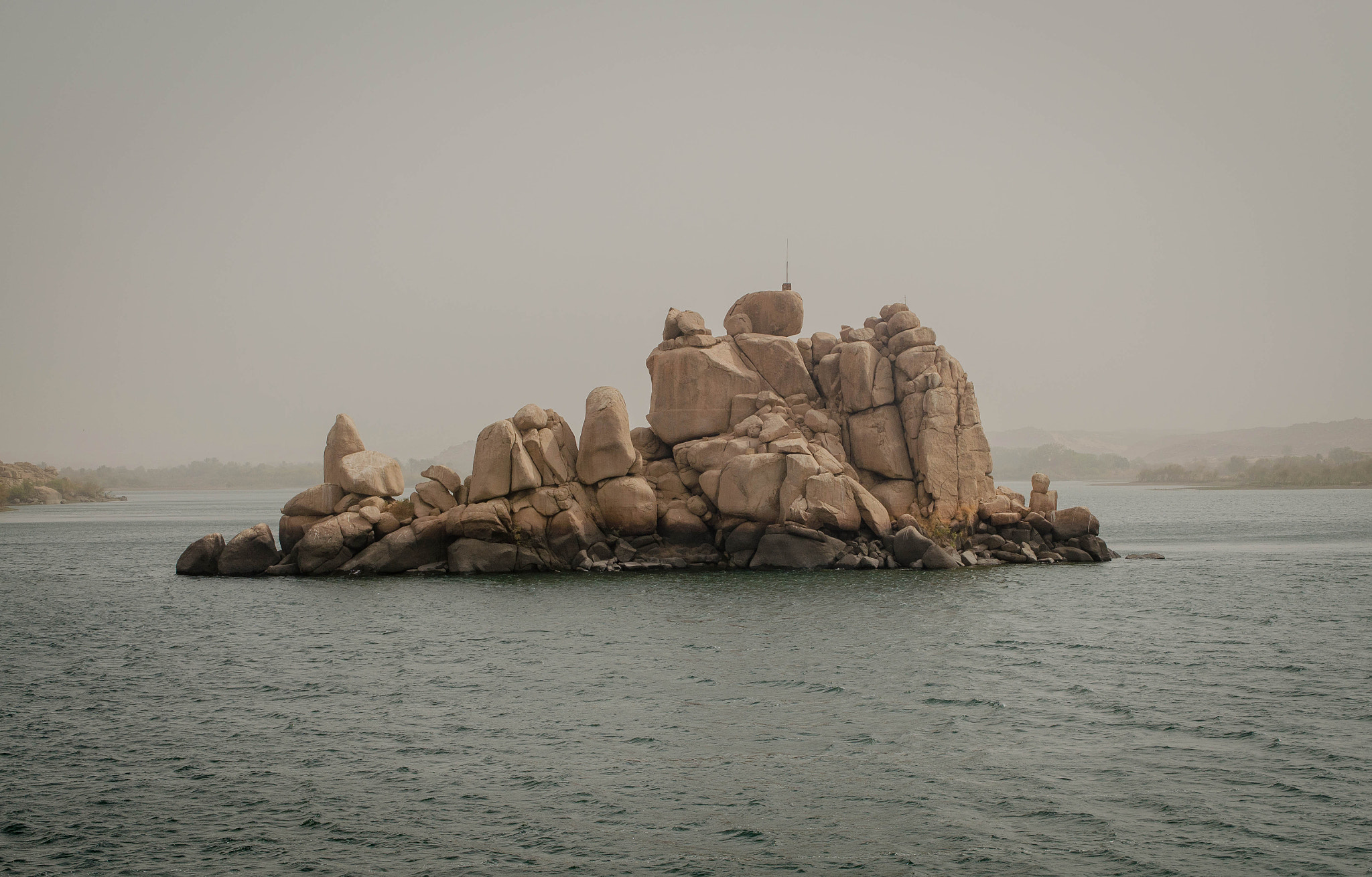 Sigma 24-70mm F2.8 EX DG HSM sample photo. Rocks of philae - aswan eg photography