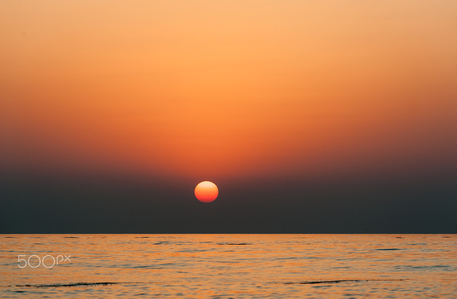 Nikon AF-S Nikkor 70-200mm F4G ED VR sample photo. Sunrise at indian ocean / fujairah uae photography