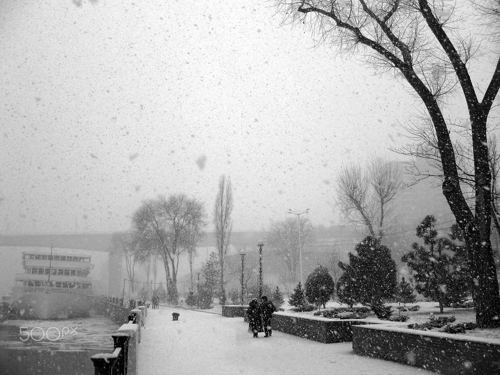 Canon POWERSHOT A620 sample photo. Snow storm in rostov. photography