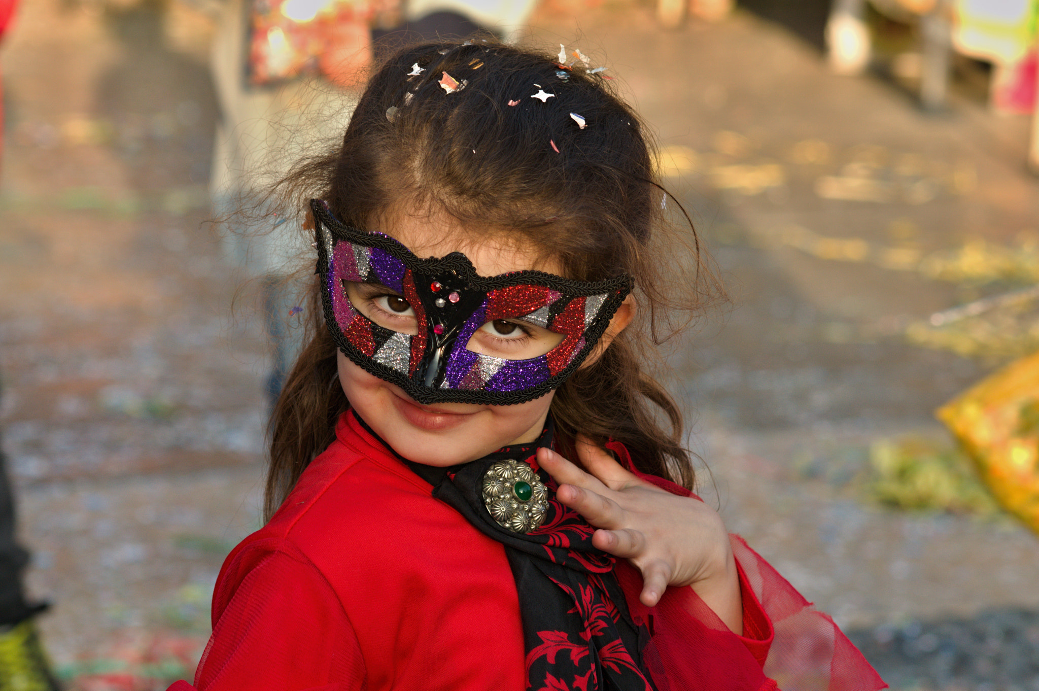 70.00 - 300.00 mm f/4.0 - 5.6 sample photo. The mask photography