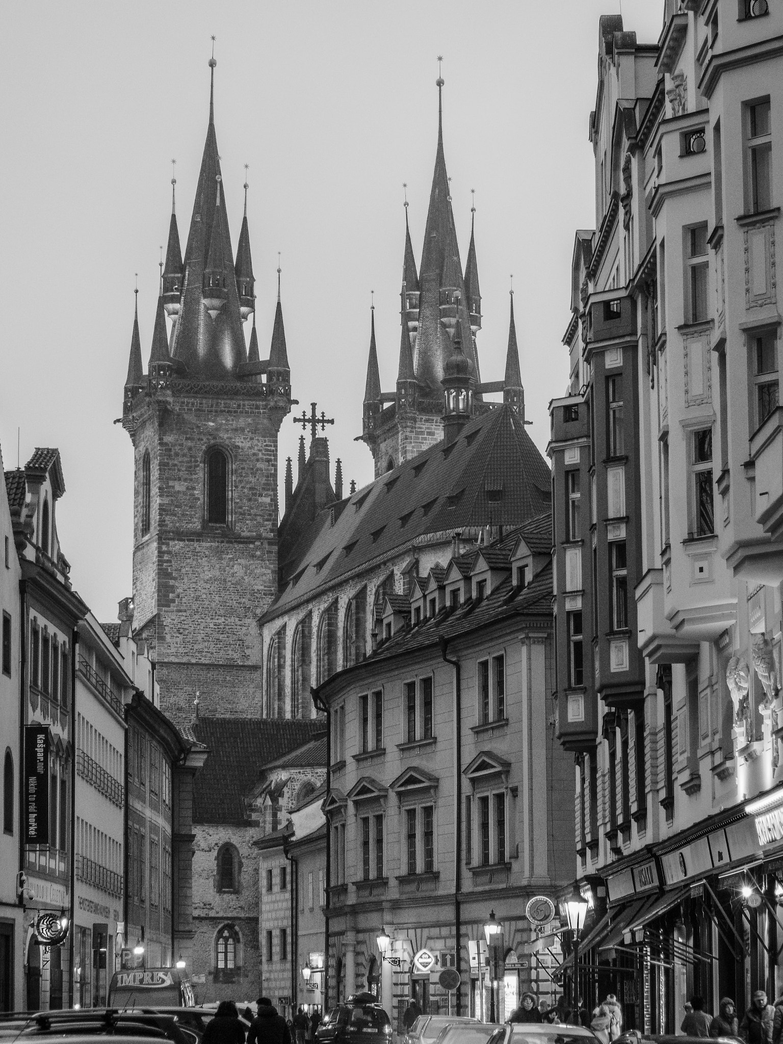 Olympus OM-D E-M10 II sample photo. Prague street photography