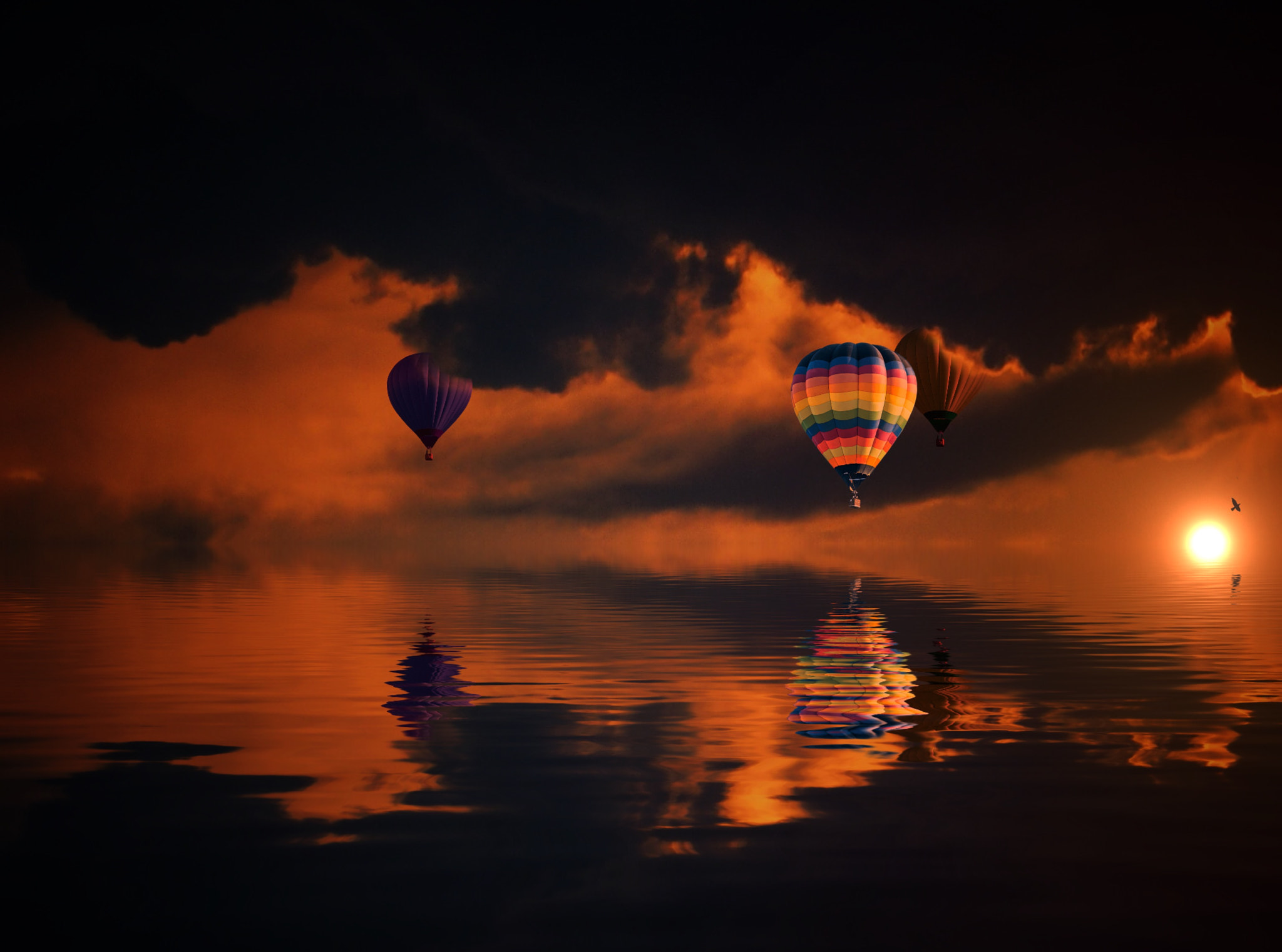 Olympus OM-D E-M1 sample photo. Sunset, silence and solace photography