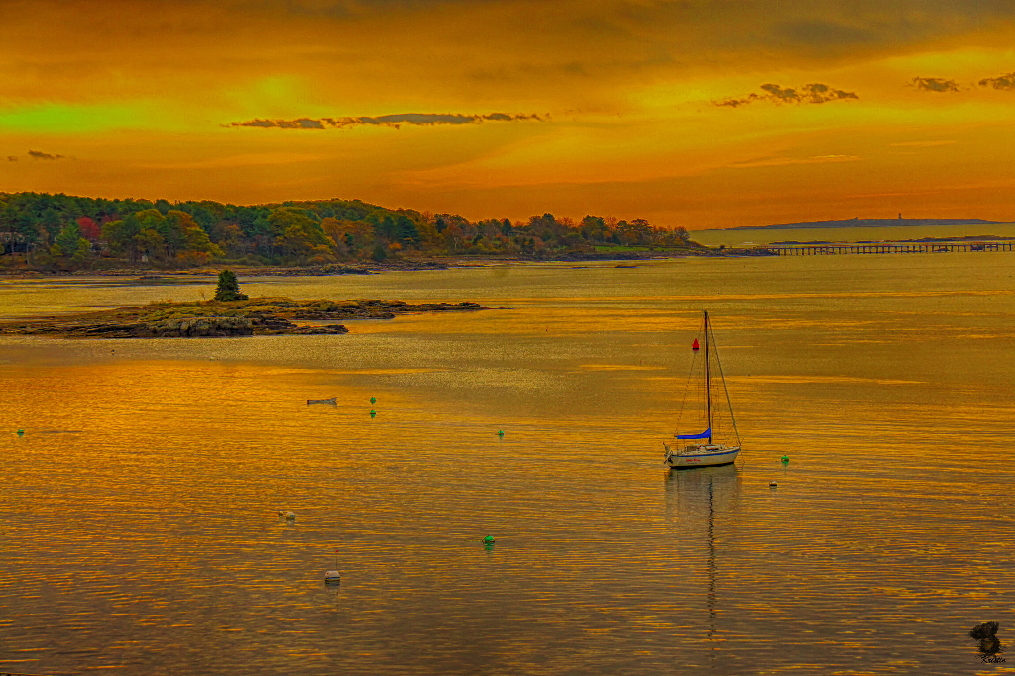 Sony E 55-210mm F4.5-6.3 OSS sample photo. Calm sunset photography