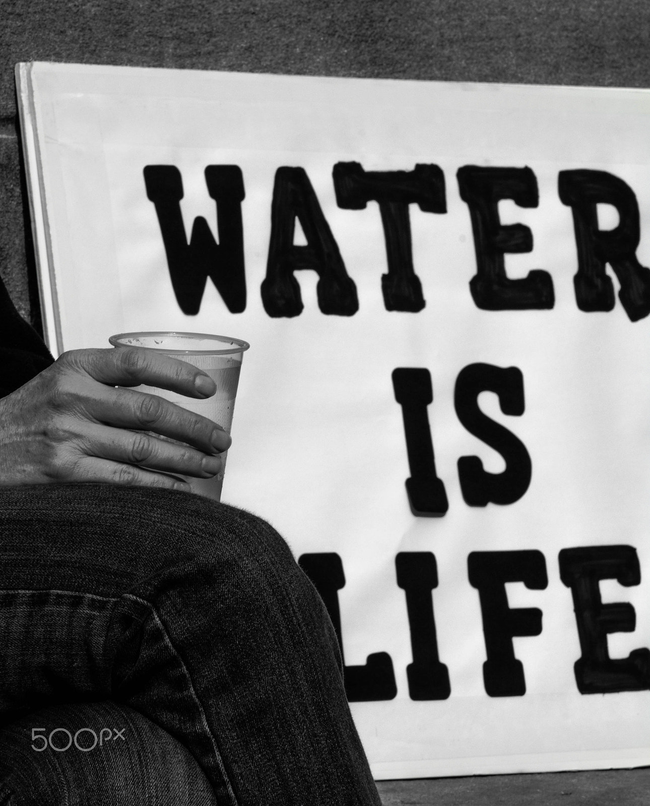 Canon EF 70-200mm F2.8L USM sample photo. Mni wiconi.... stand with standing rock photography