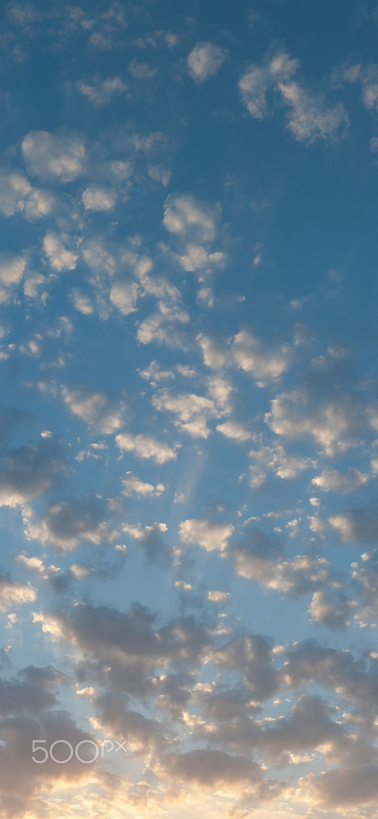 Nikon D700 sample photo. Clouds at sunset photography