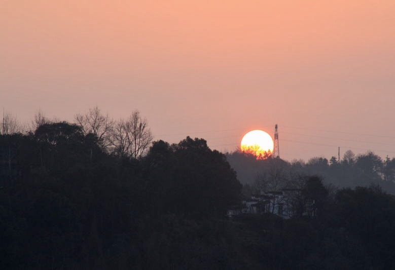Canon EF 28-200mm F3.5-5.6 USM sample photo. Sunset in wuyuan photography