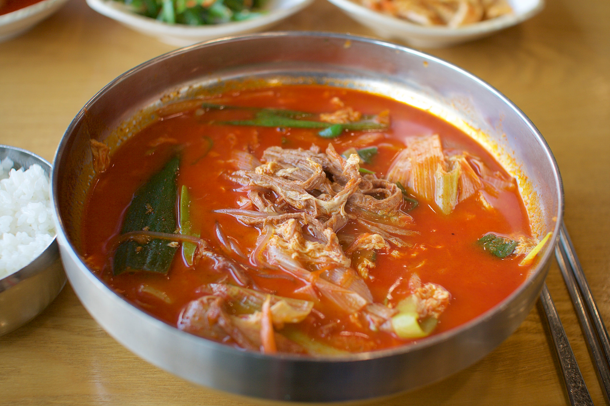 Sigma 30mm F1.4 EX DC HSM sample photo. Spicy beef soup. photography