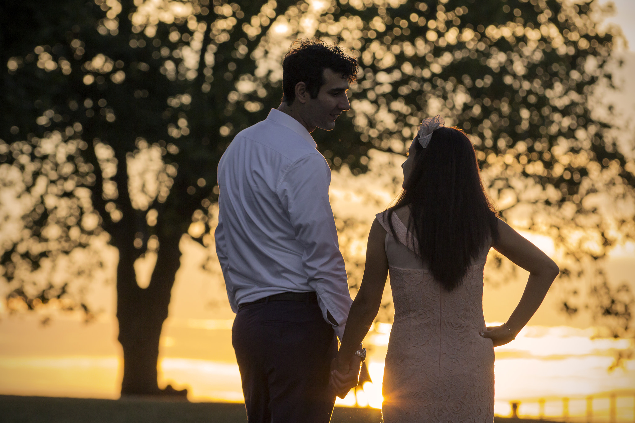Canon EOS 60D sample photo. Sunset together photography