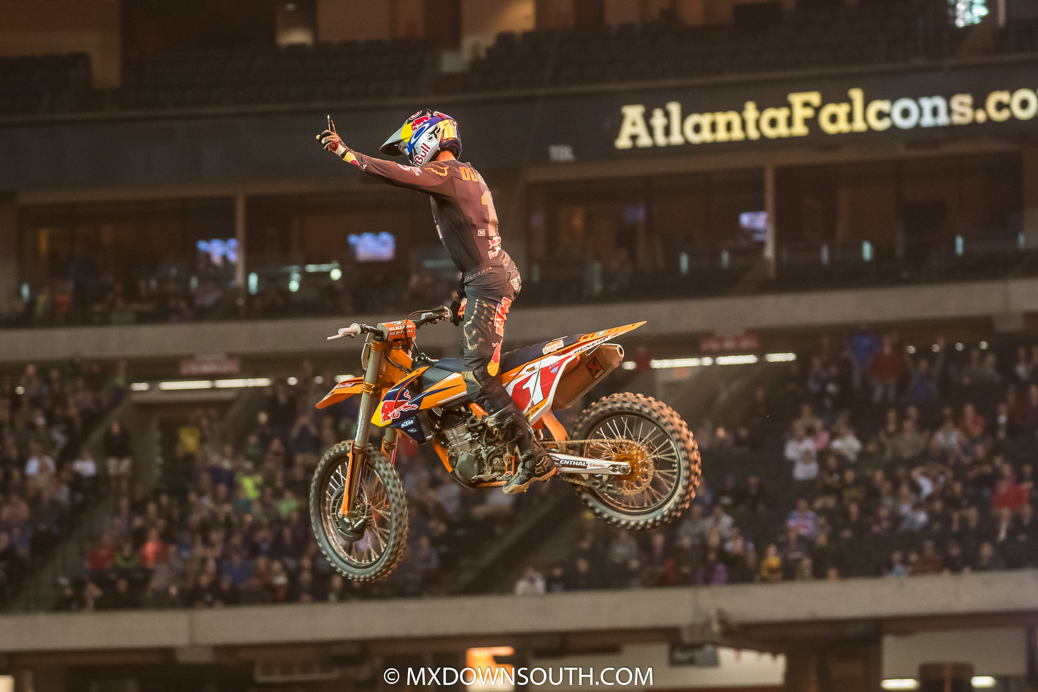 AF-S Zoom-Nikkor 80-200mm f/2.8D IF-ED sample photo. Atlanta supercross photography