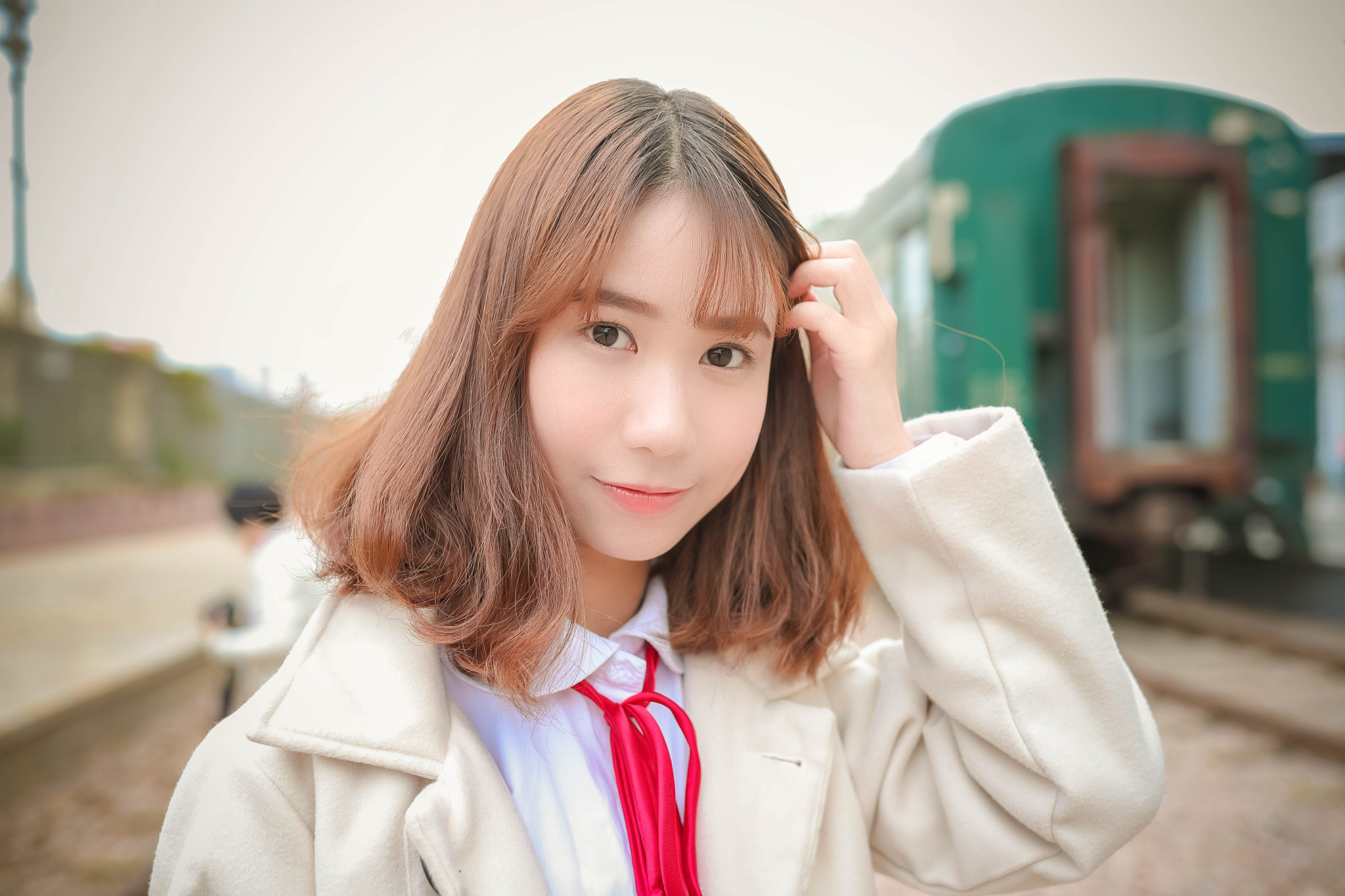 Canon EF 35mm F1.4L II USM sample photo. 甜美的笑容 photography