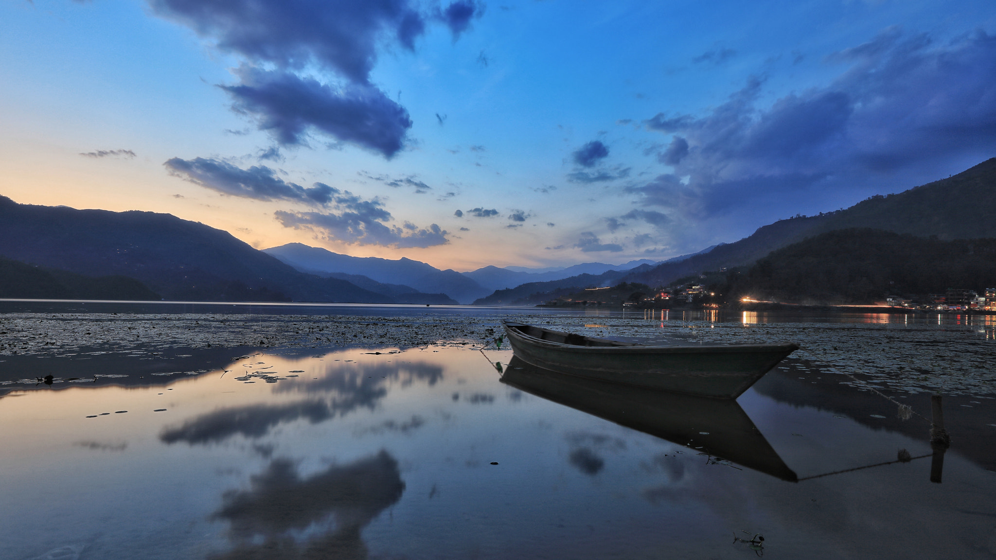 Canon EF 16-35mm F2.8L II USM sample photo. Phewa lake photography